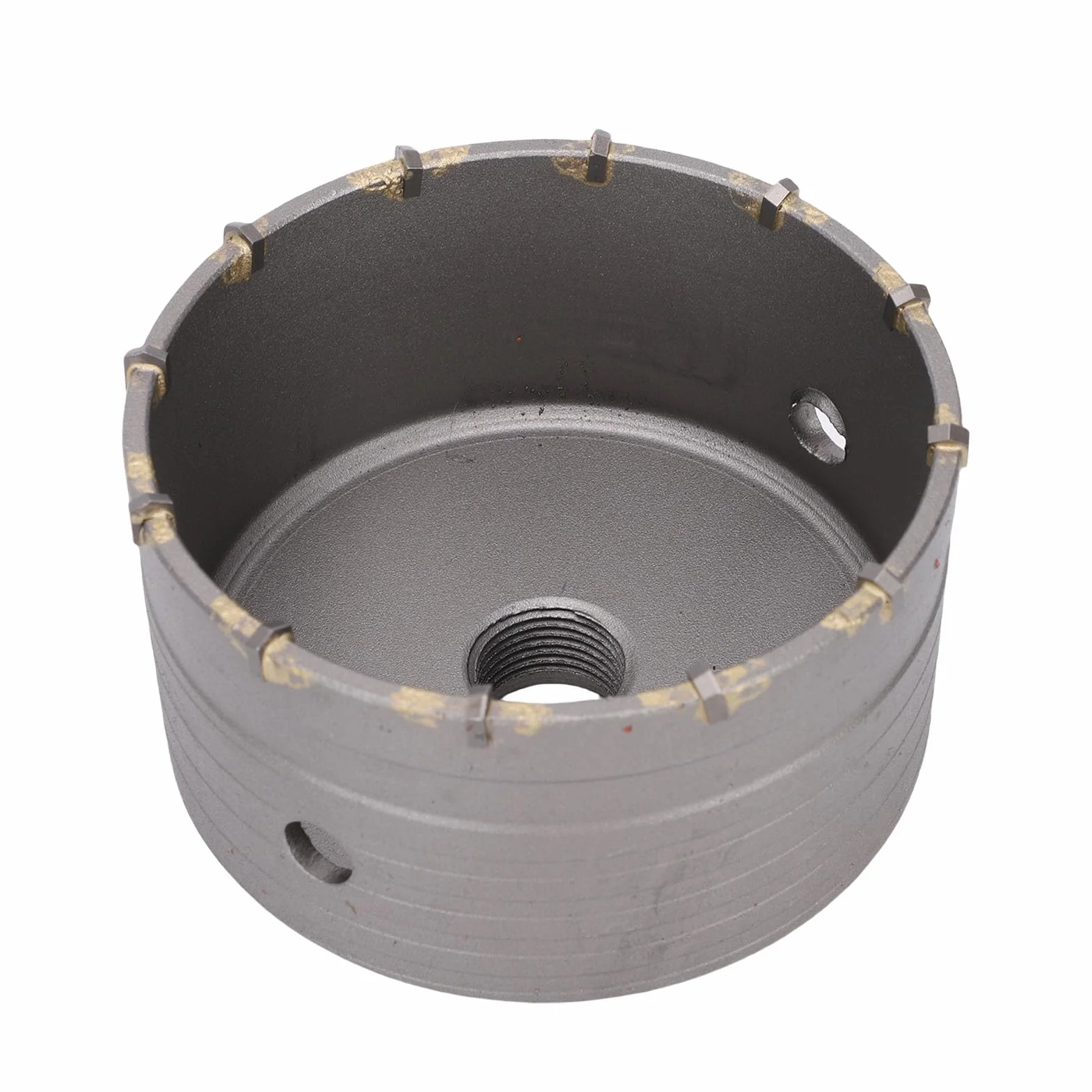 Jeffergarden Zestaw Otwornic do Betonu 7 szt. Zestaw Otwornic ze Stali Wolframowej 30 do 110 Mm z Chwytem SDS Plus Max Szybkozłącze Worek na pył Wiercenia w ścianach w Cegle Betonowej