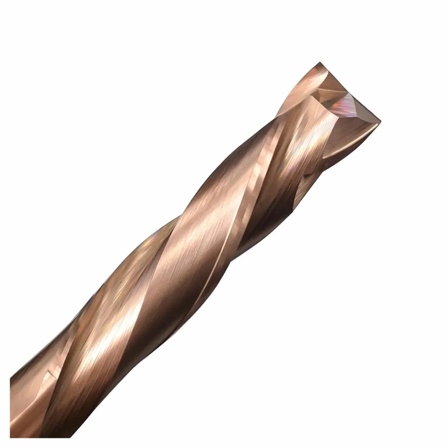 1 szt. Frez górny i dolny 3,175/4/5/6/8mm Shank CNC Router Bit TiCN powlekany 2-ostrzowy frez z węglika spiekanego Frezowanie drewna(8x8x45x95L)