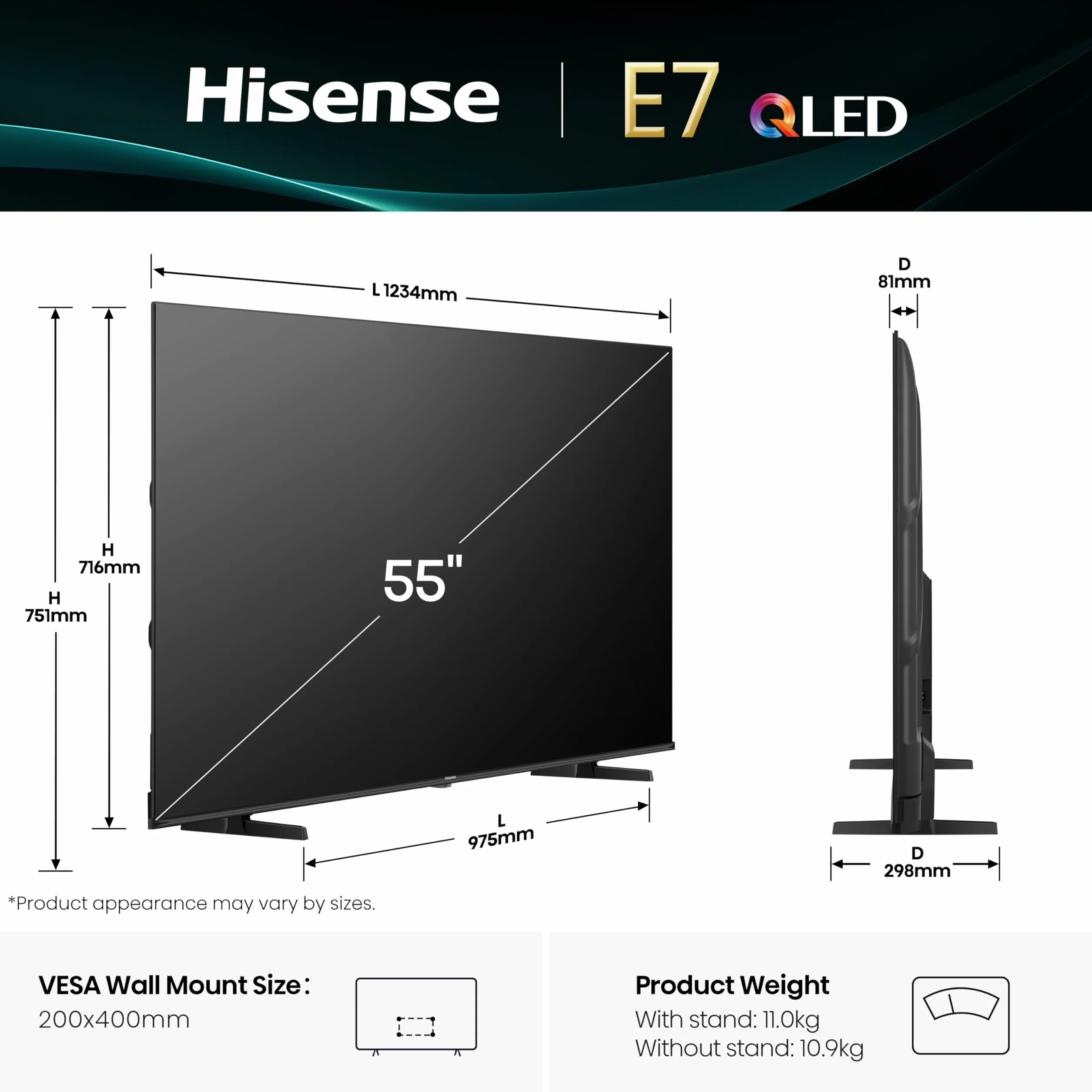 Hisense 55E7Q