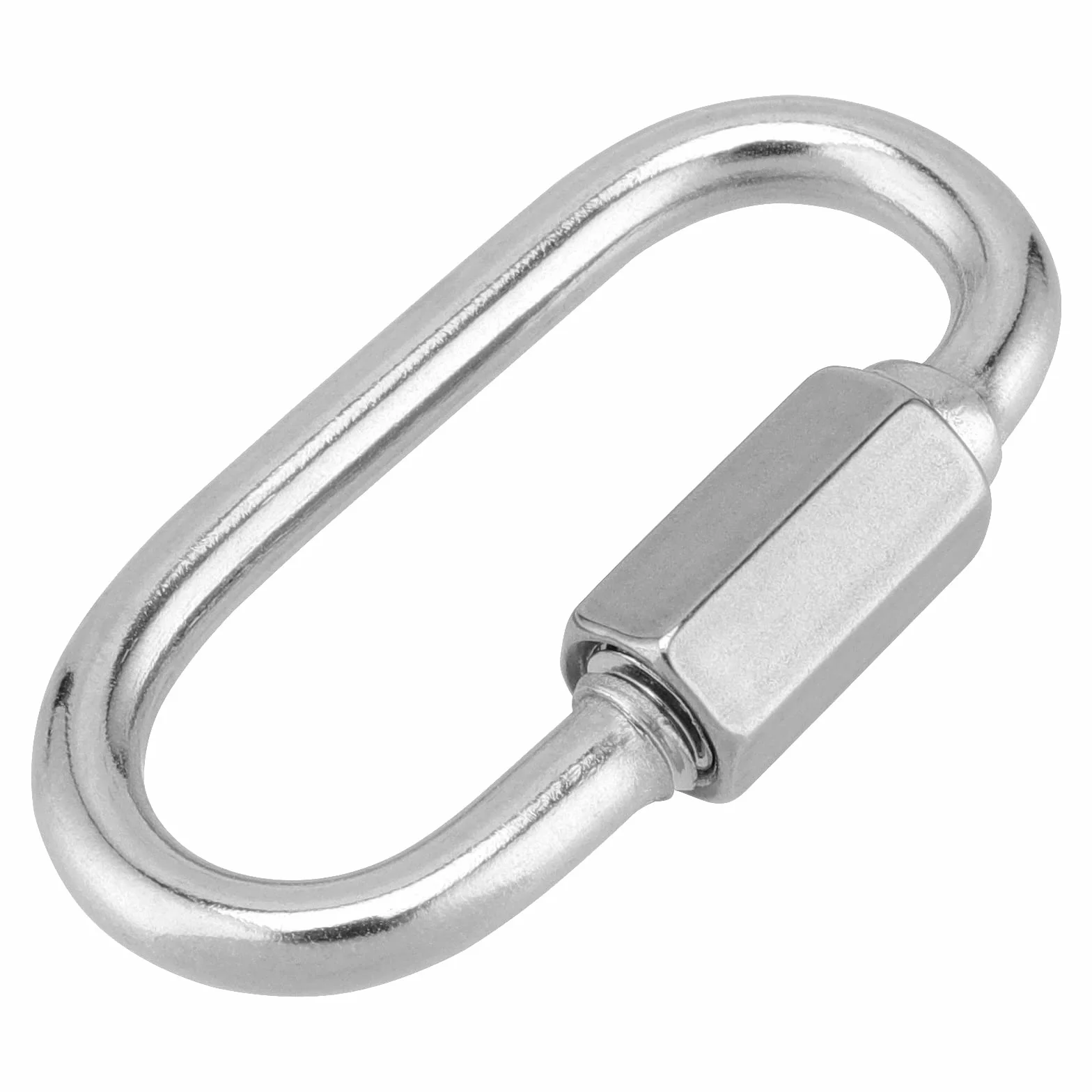 28 sztuk M4 4 mm x 40 mm ogniwa łańcucha ze stali nierdzewnej łącznik śrubowy ze złączem śrubowym, nośność 160 kg
