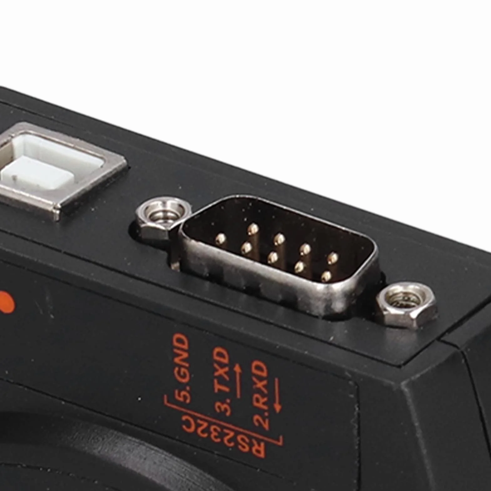 Cocoarm Adapter USB na Obudowa Ognioodporna ABS Konwerter USB na Izolacja 5 W 1 422 232 TTL Izolowana Moc 2 W 256 Węzłów do Sterowania Przemysłowego Komunikacja PLC ((Szybkość komunikacji 200 Kb))