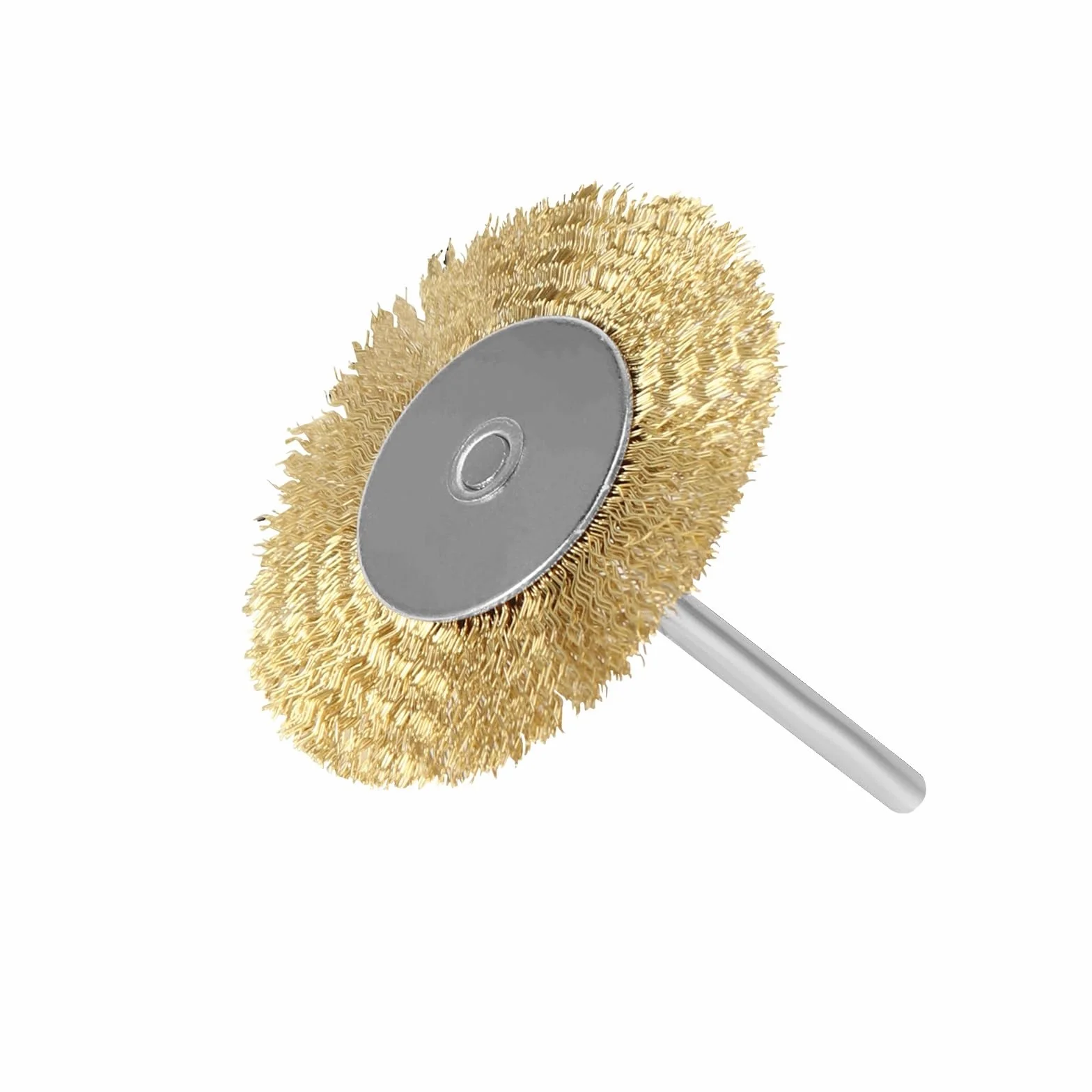 Nasadki szczotkowe do wiertarek, Szczotka garnkowa z drutu miedzianego Koło ścierne 10 szt. Trzpień 3 mm 22/25/38(38x3mm-10pcs)