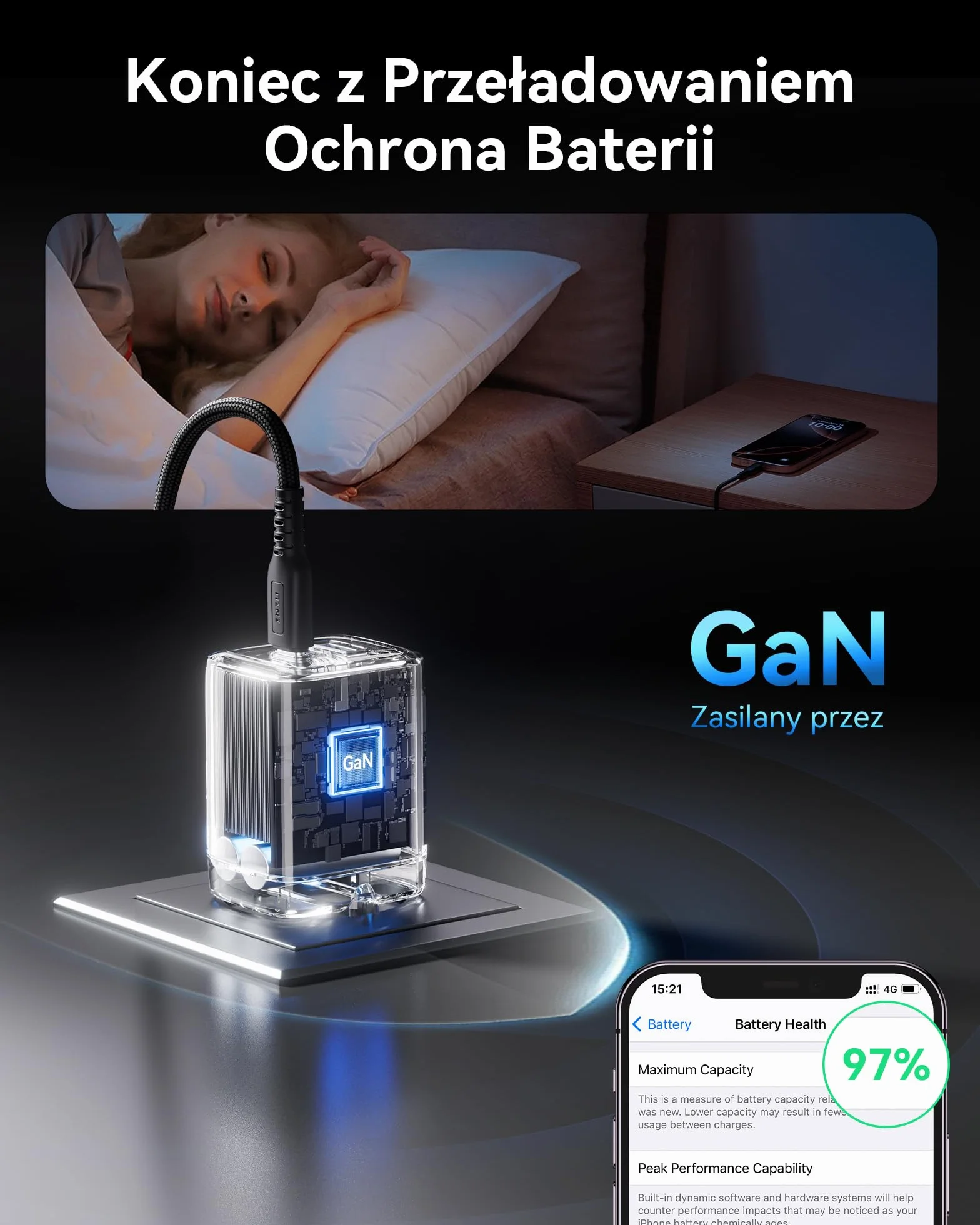 INIU Ładowarka USB C 30W GaN PD Szybka Ładowarka 2-Pack do iPhone 17 16 Pro Max iPad Pro MacBook Air Galaxy S25 S24 Ultra
