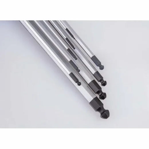 Zestaw bardzo długich kluczy imbusowych BALL POINT 1,5-10 mm - 9 szt