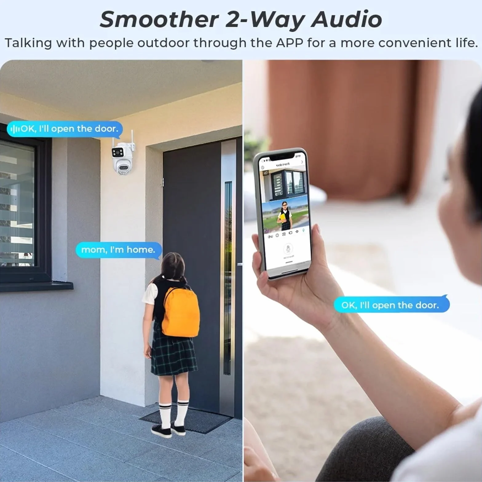 Kamera IP WIFI 6 MP, podwójny obiektyw, podwójny ekran, kamera do monitoringu zewnętrznego PTZ, wykrywanie osób, noktowizor, ochrona bezpieczeństwa(6MP PTZ WIFI Camera)