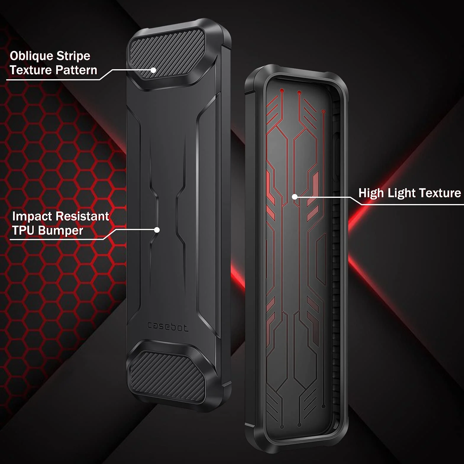 Fintie Etui ochronne do Apple TV Siri Remote 2021, 2022, miękkie, TPU, lekkie, antypoślizgowe, odporne na wstrząsy etui do Apple TV 4K / HD Siri (2. generacji/3. generacji), czarne