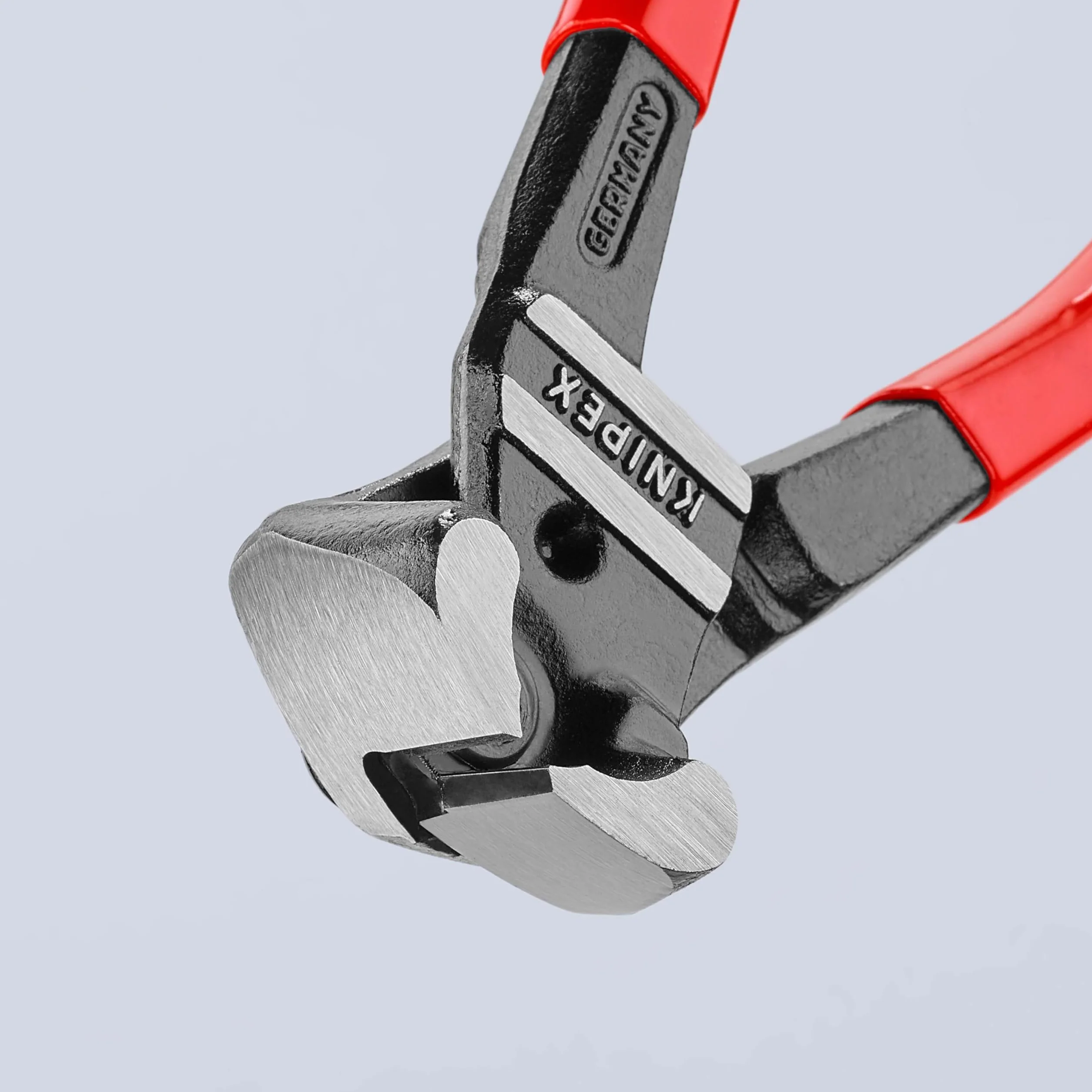 KNIPEX Szczypce tnące czołowe z wysokim przełożeniem dźwigni z tworzywa sztucznego, powlekane 200 mm, 61 01 200