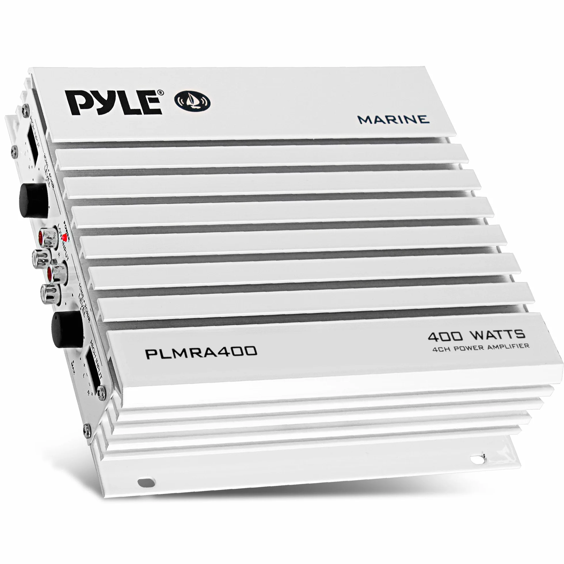 Pyle PLMRA400 400 W 4-kanałowy wodoodporny wzmacniacz morski