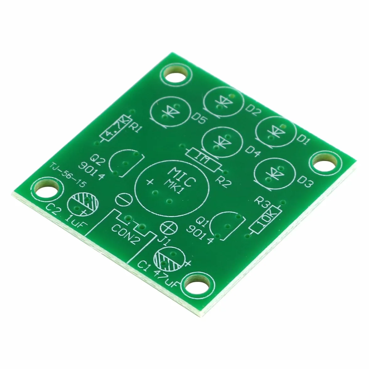 Zestaw do lutowania elektronicznego 2-częściowy Sterowanie głosowe Zestaw DIY Elementy elektroniczne Rytmiczne miganie Naucz się rozwiązywać