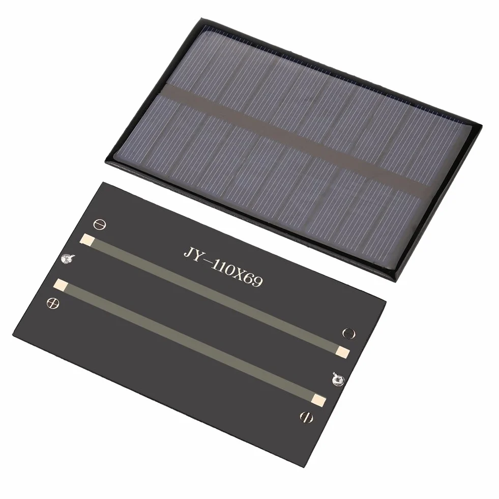 Przenośny panel słoneczny 1.2W 5V Mini moduł DIY ładowarka do telefonu