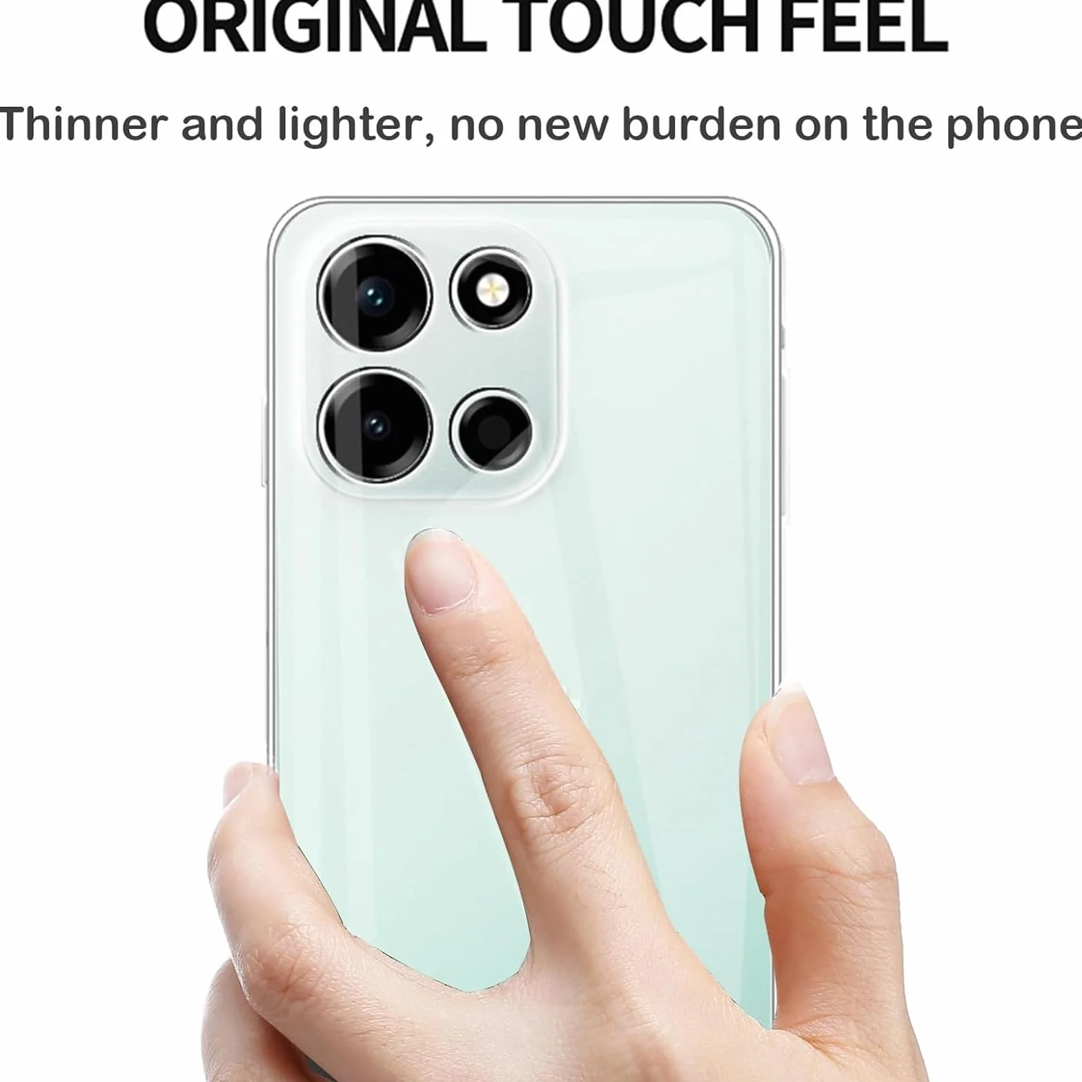 Etui do Oneplus Nord 6 5G + Szkło hartowane, Miękki Silikon TPU Case