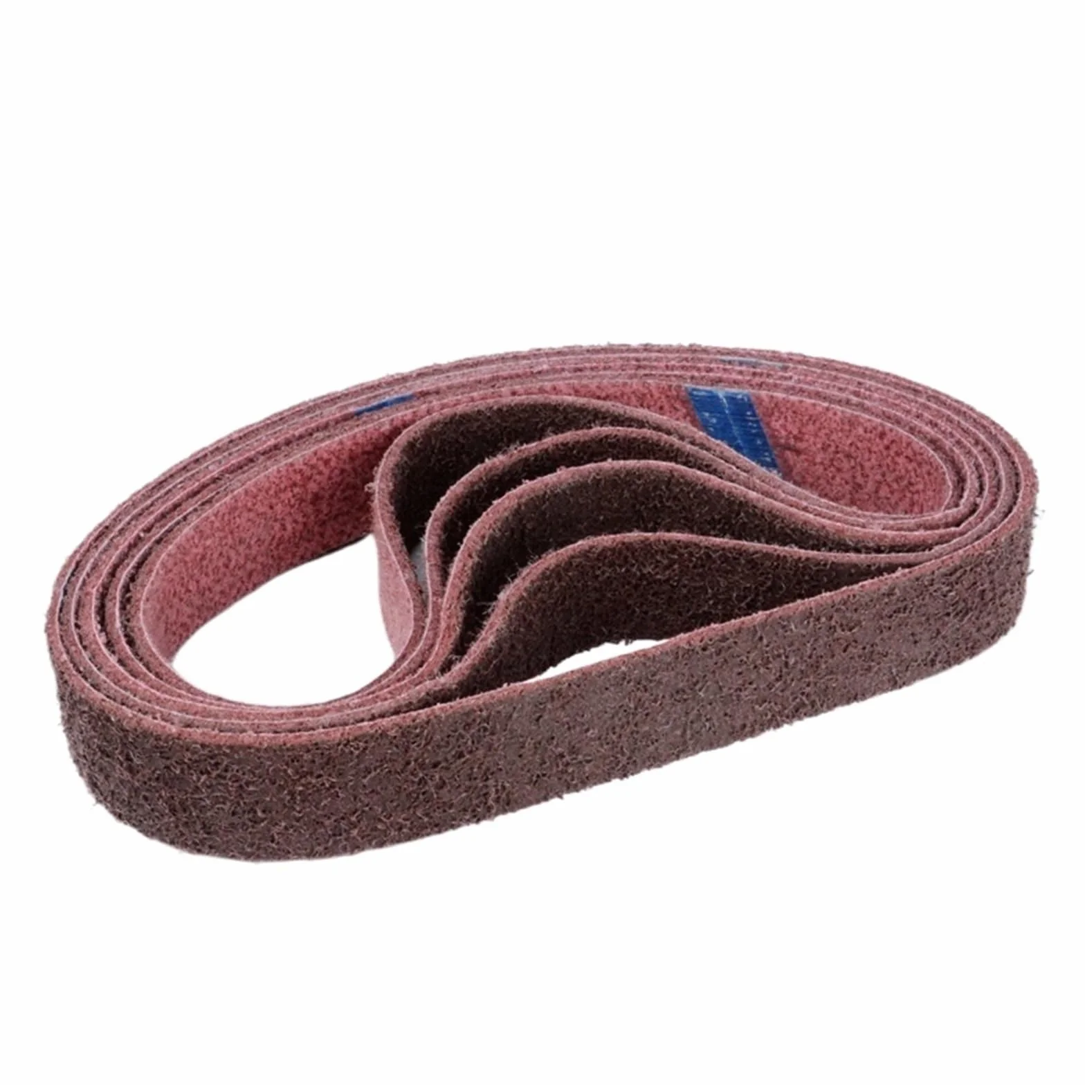 2 sztuki 40 x 760 mm nylonowy pasek szlifierski do metalu 760 x 40 mm materiał ścierny o ziarnistości 120, 180, 320, do polerowania 3 okrągłych rur (ziarnistość 120,2 sztuki, ziarnistość 320)