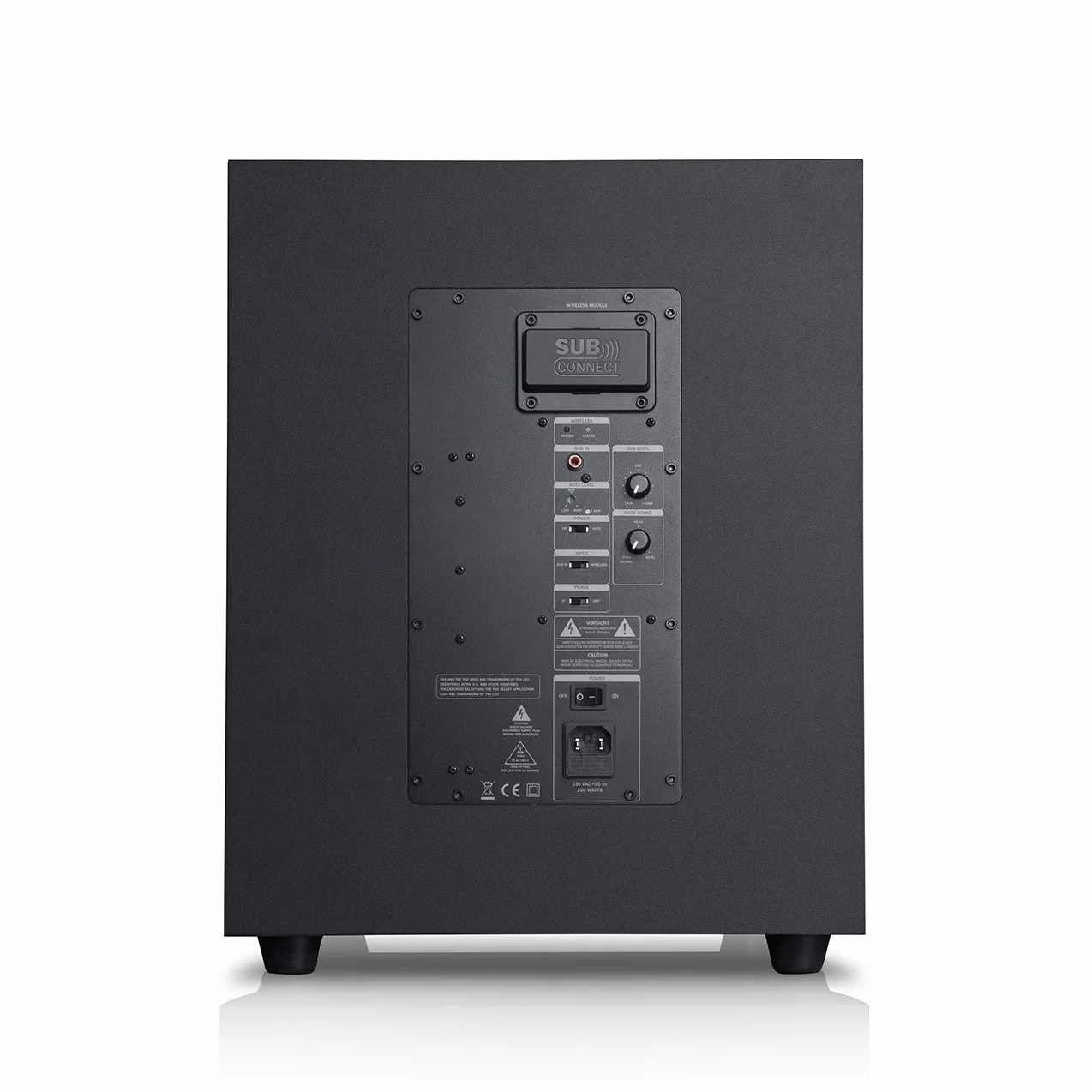Teufel ULTIMA 40 Surround Power Edition 5.1 Zestaw kina domowego system trójdrożny bass reflex czarny