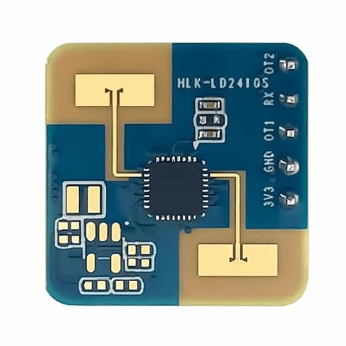 LD2410S moduł czujnika obecności 24 GHz, Ultra Low Power (0,1 mA), wykrywanie stojących osób i mikroruchów, zasięg 10 m, fale milimetrowe MMWave czujnik radarowy FMCW