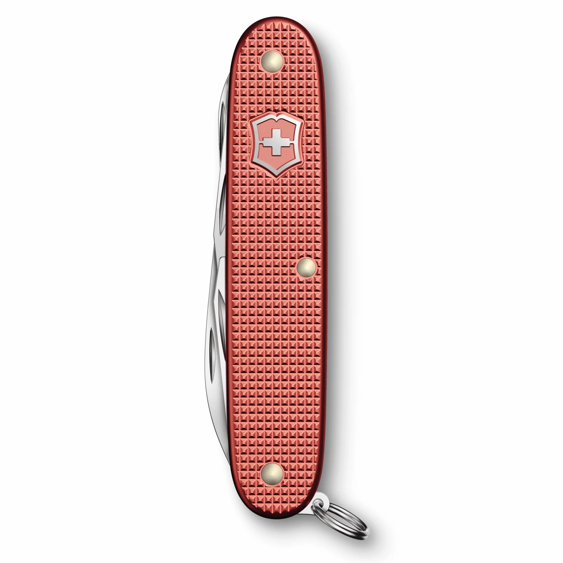 Victorinox Szwajcarski scyzoryk Pioneer X Alox Limited Edition 2025, narzędzie wielofunkcyjne, nóż szwajcarski, 9 funkcji, ostrze, śrubokręt, czerwony