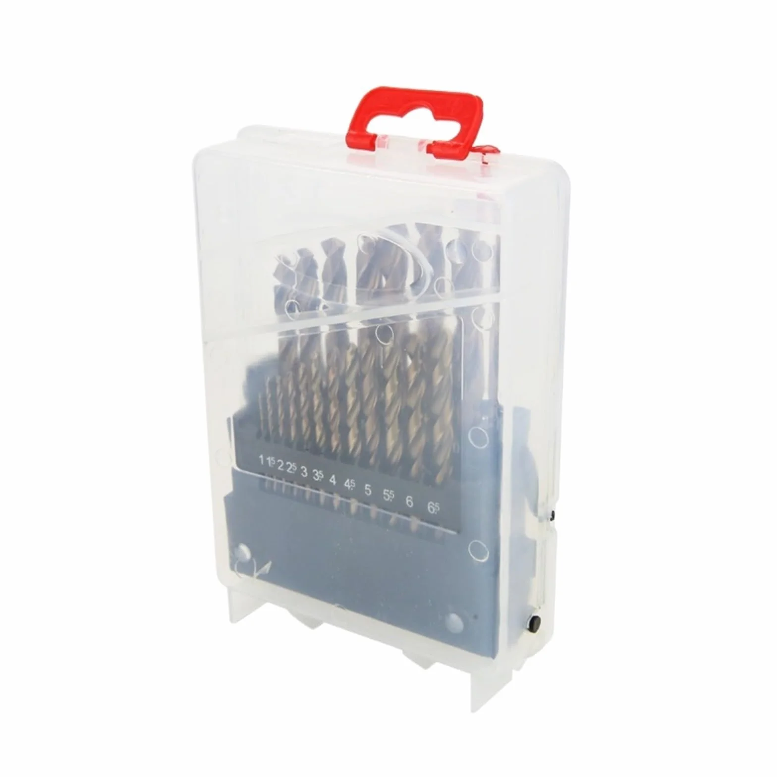 Zestaw wierteł kobaltowych M35 do żelaza i metalu chwyt betonowy akcesoria narzędziowe do metalu wiertło kręte ze stali nierdzewnej 1-13mm(19 pieces(1.0-10.0))