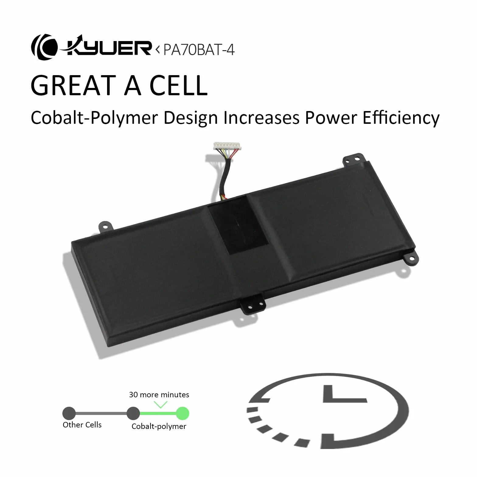 K KYUER 66Wh PA70BAT-4 Laptop Bateria do Powerspec 1710 Medion Erazer X7855 X7857 X7859 Sager NP8370 NP8373 NP8375 NP8375-S Clevo PA70HS PA71HP6 PA71HS PA71ES PA70HS-G PA71HP6-G PA71HS-G PA71ES-G
