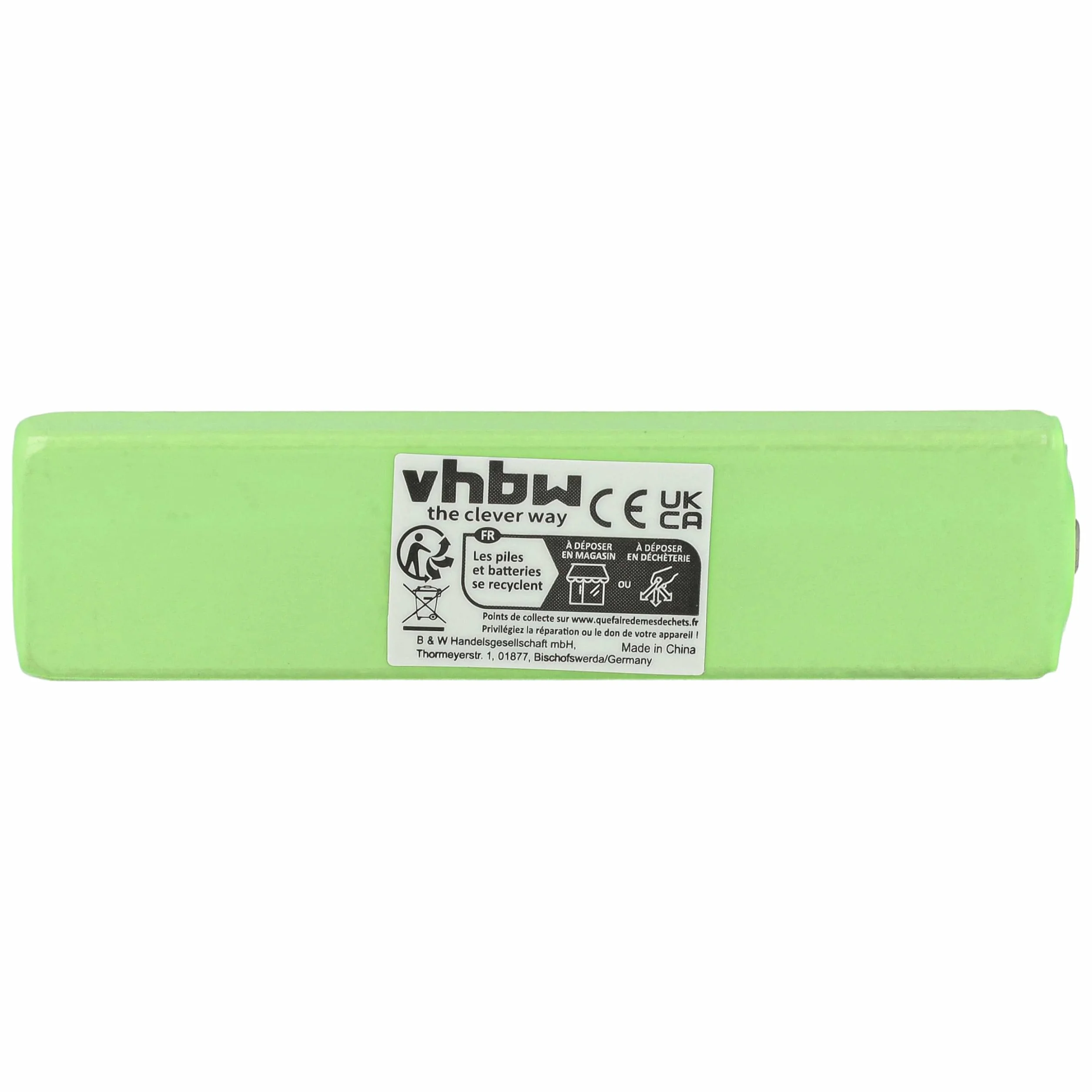 vhbw Akumulator zastępczy do Sony NC-4WM NC-5WM NC-6WM NH10WM 1100mAh 1,2V NiMH Button Top
