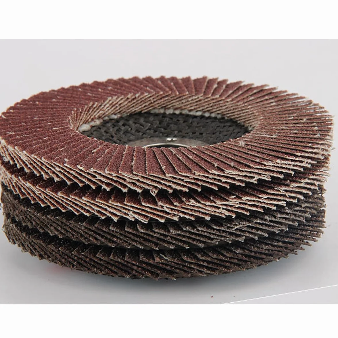 Zestaw tarcz listkowych 4" - 10 szt. Ściernica ścierna z brązowego korundu z ziarnem 60/80/120/180/240/320 do metalu,(320grit)