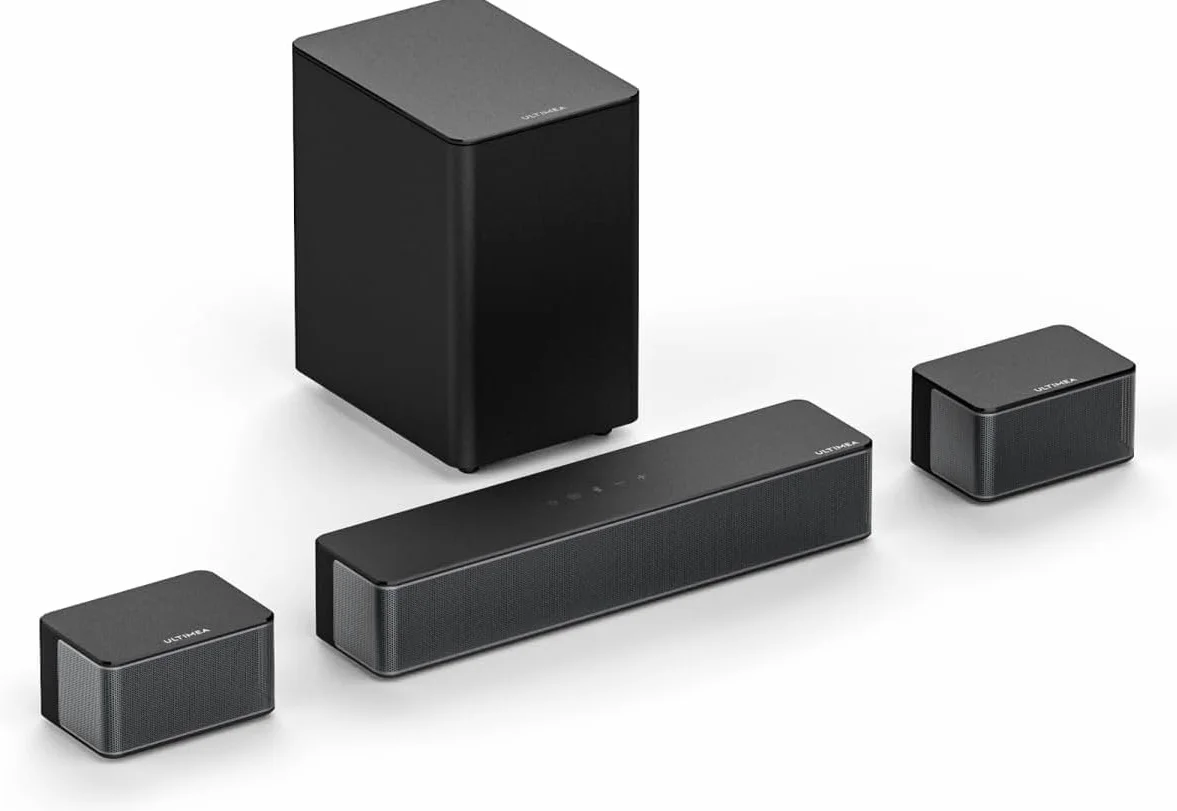 ULTIMEA Poseidon D50 5.1 Soundbar do telewizora z subwooferem i tylnymi głośnikami
