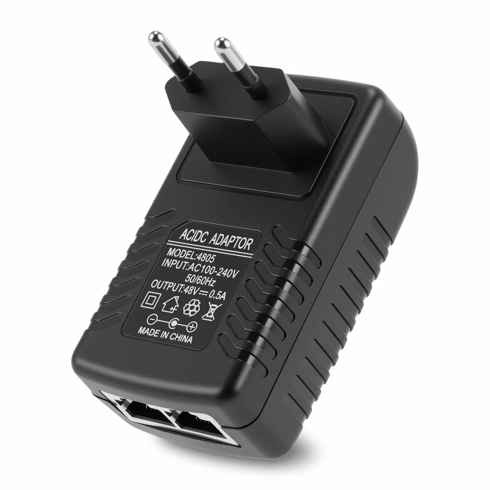 Sonew 48V 0,5A pasywny zasilacz POE Injector Ethernet adapter z wtyczką ścienną