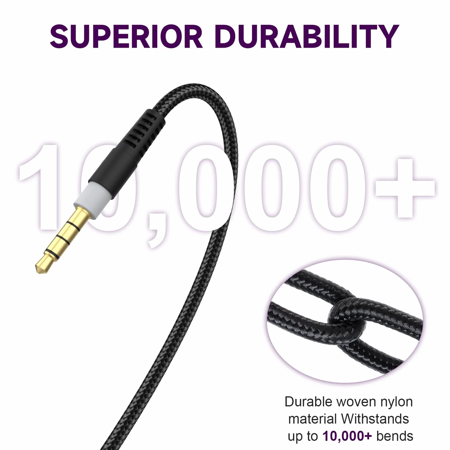 HyperX Cloud Alpha Kabel audio 3,5 mm z wyciszeniem i regulacją głośności