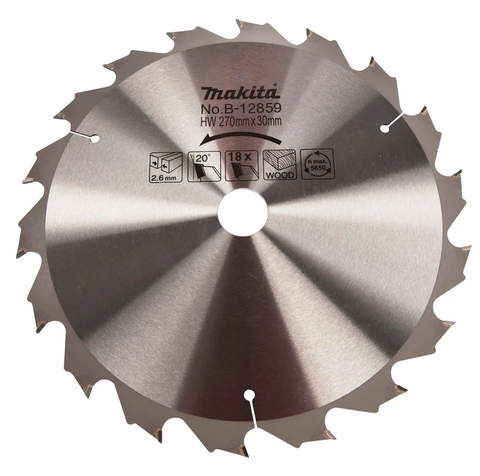 Makita B-12859 standardowa pi?a tarczowa T.C.T. 270 x 30 mm, drewno, 18T