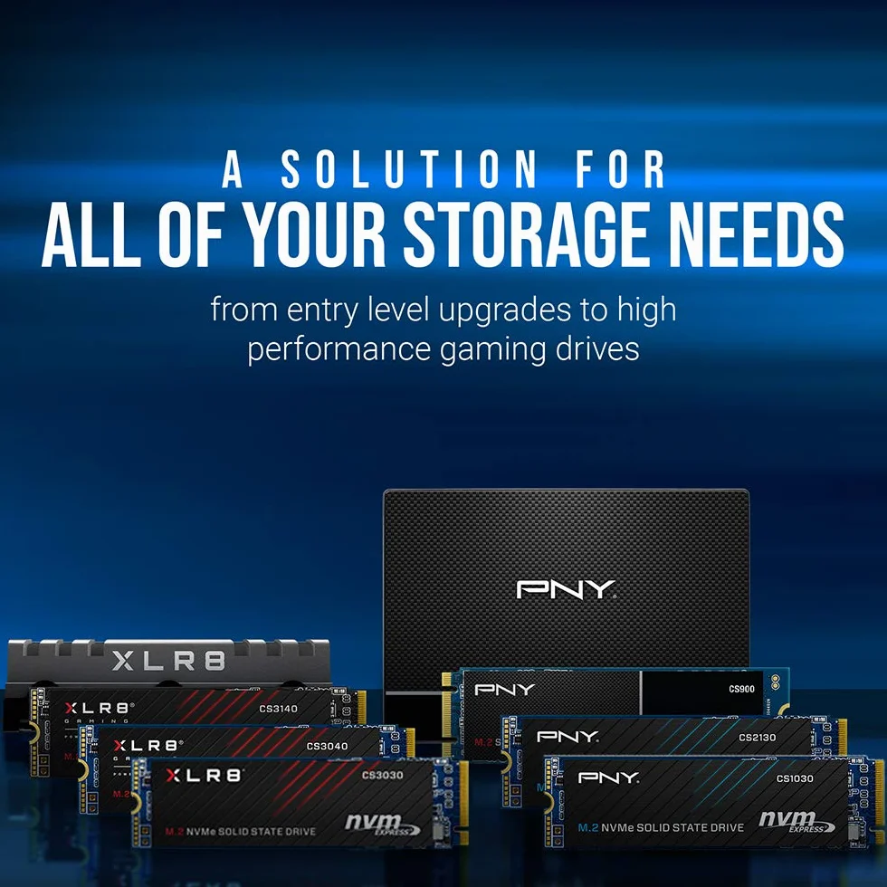 PNY CS900 Internal SSD 500GB SATA III 2.5 Inch 550MB/s