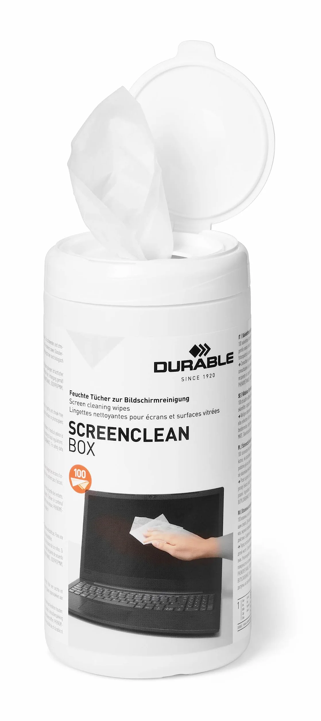 Ściereczki do ekranów Screenclean Box 100 sztuk