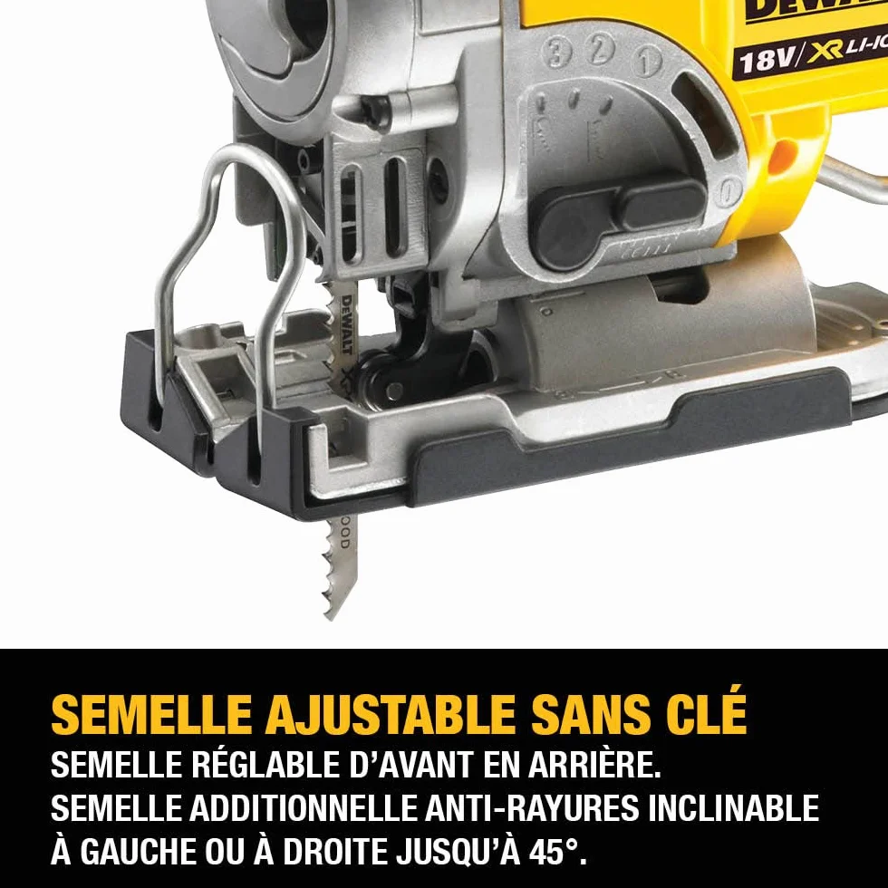 Dewalt Wyrzynarka 135 mm Czarny Żółty