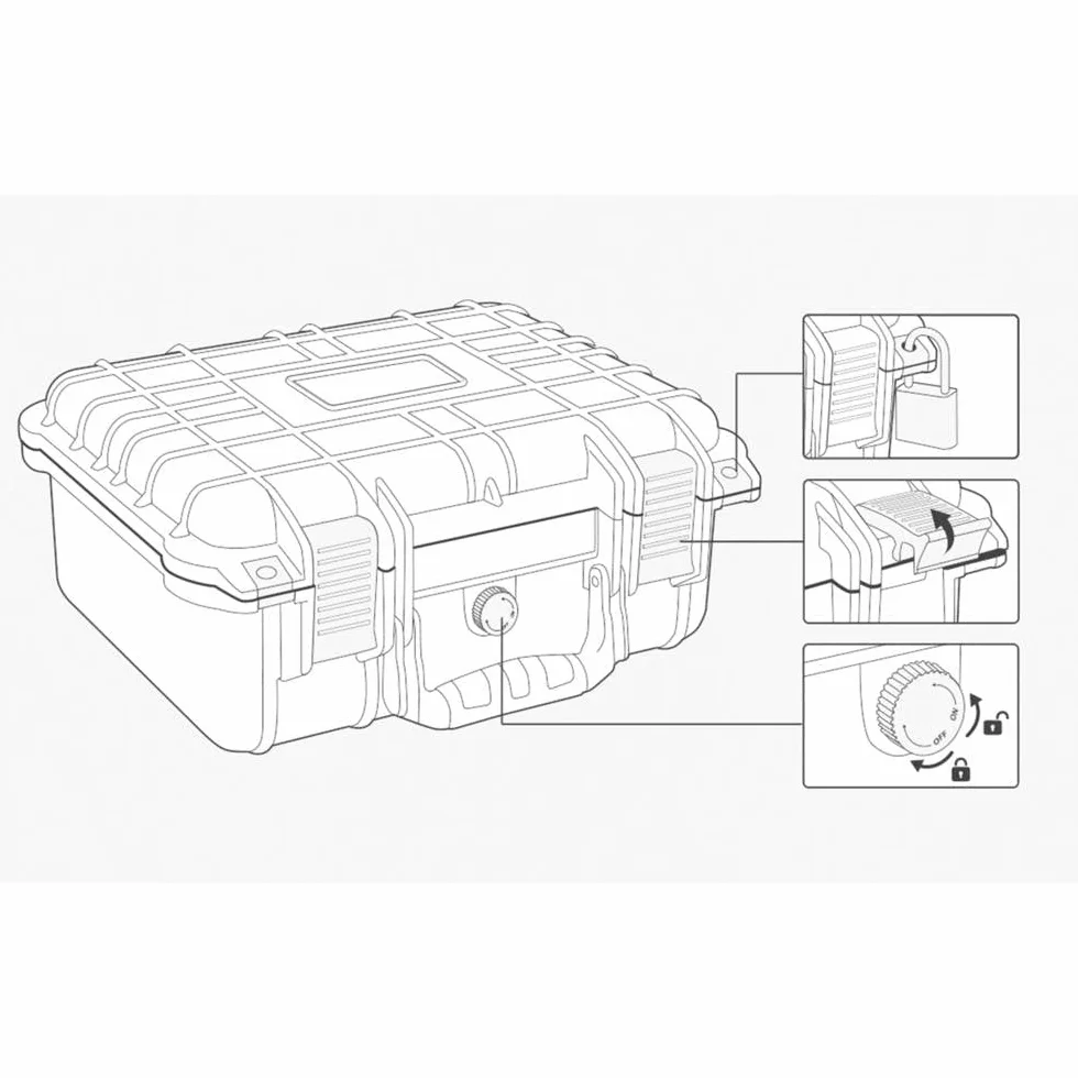 Walizka outdoorowa TOOLCRAFT TO-7746849