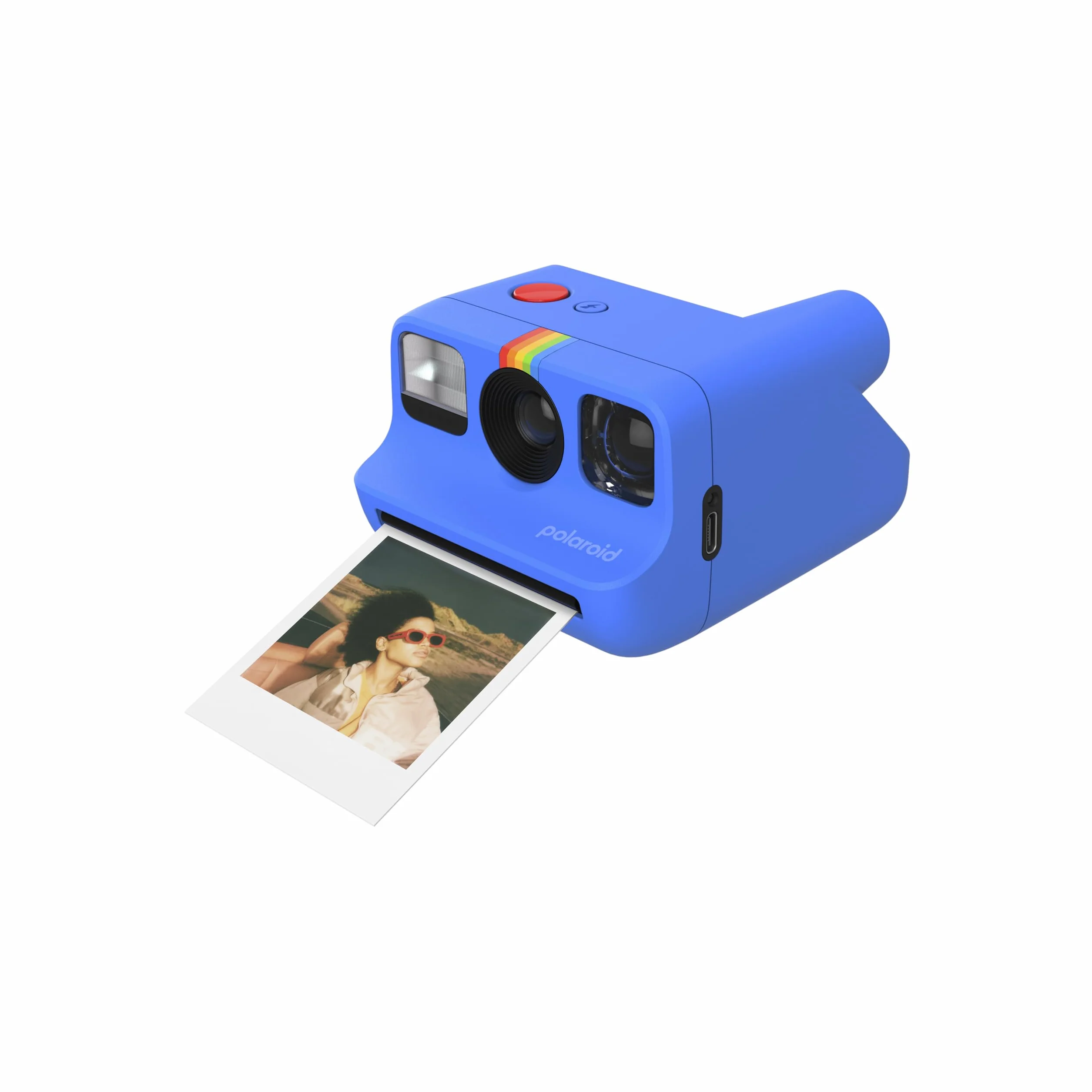 Polaroid Go Generation 2 - natychmiastowa kamera filmowa - niebieska (9147) - kompatybilna tylko z Go Film