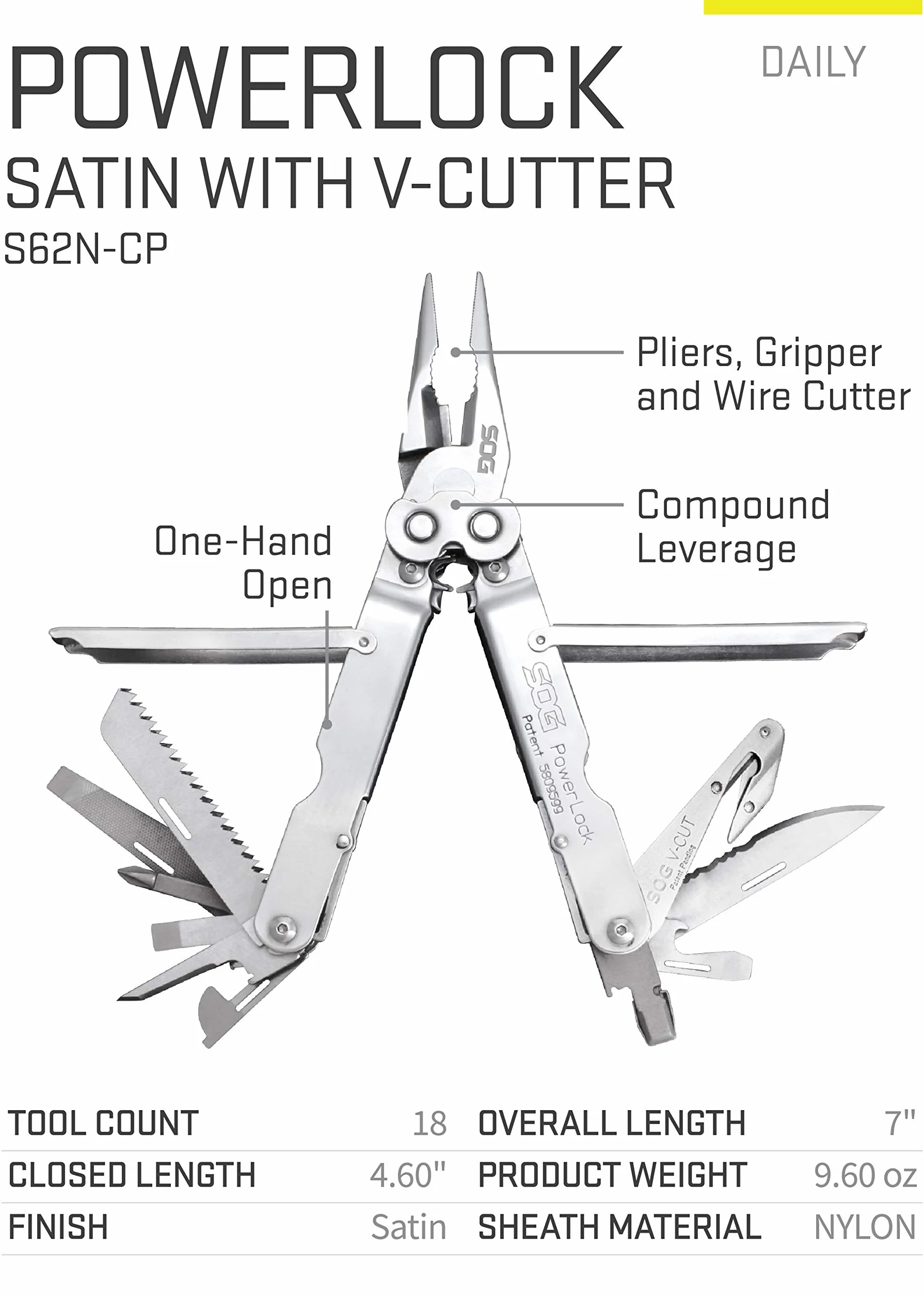 PowerLock w/V-Cutter, nylonowa torba