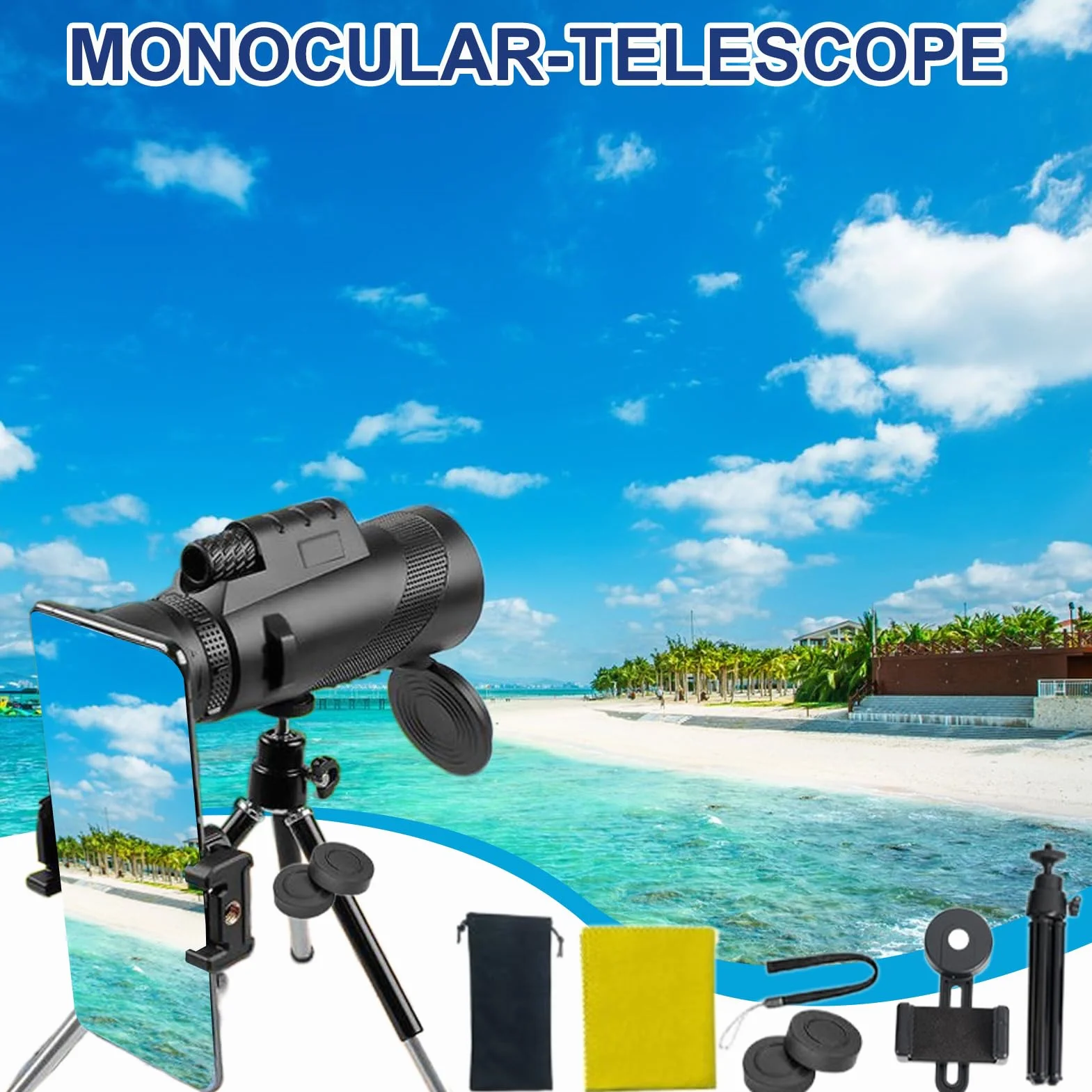 Teleskop STAR SCOPE MONOCULL 80x przenośny do obserwacji zwierząt