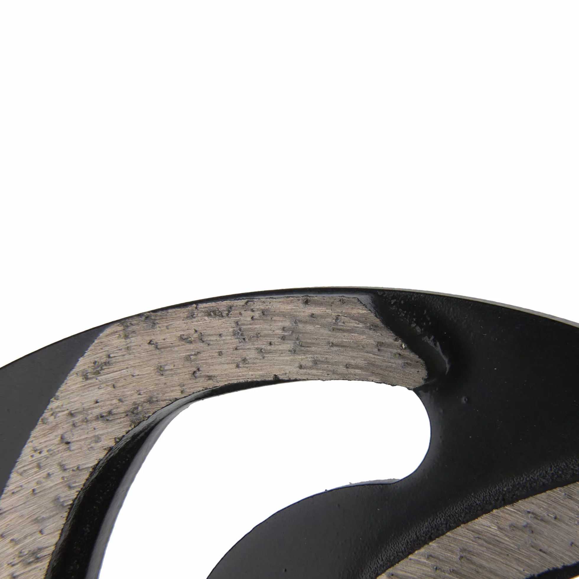 PRODIAMANT Profesjonalna diamentowa tarcza szlifierska Boomerang 125 mm x 22,2 mm, bardzo gruba, uniwersalna ziarnistość do kleju, betonu, kamienia zoptymalizowana pod kątem odsysania pyłu