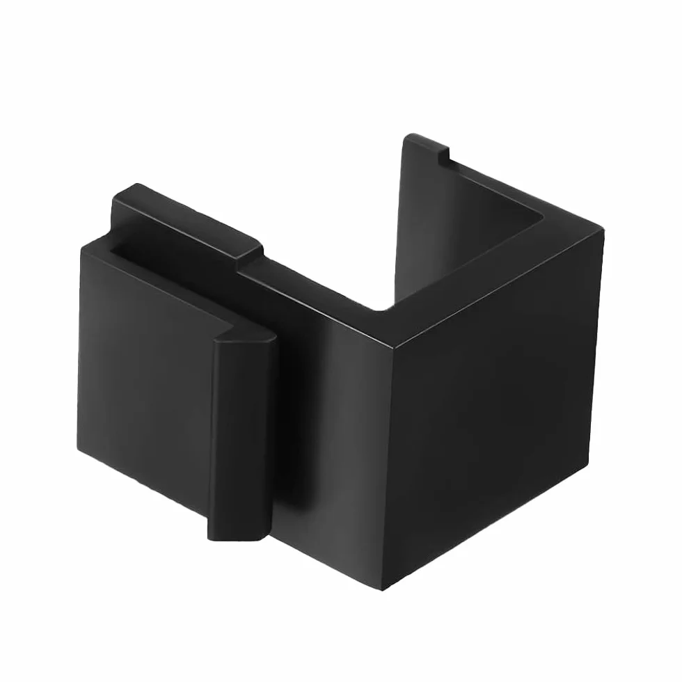 Alnicov 10PCS Keystone Shield Ochronna osłona modułu CAT SAT LAN HDMI USB Czarna