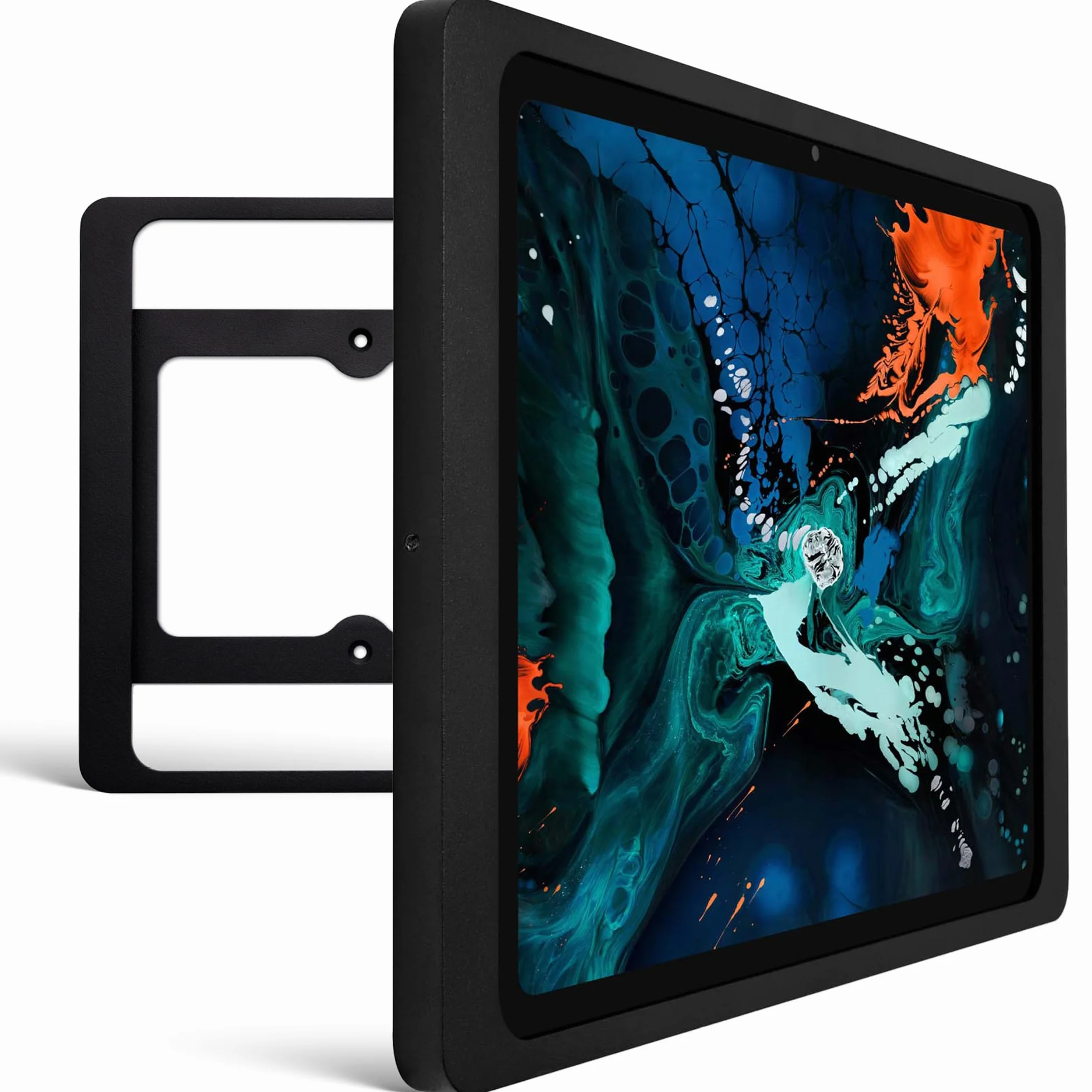 Uchwyt ścienny do iPad 10, 10,9 cala, zabezpieczający przed kradzieżą, czarny