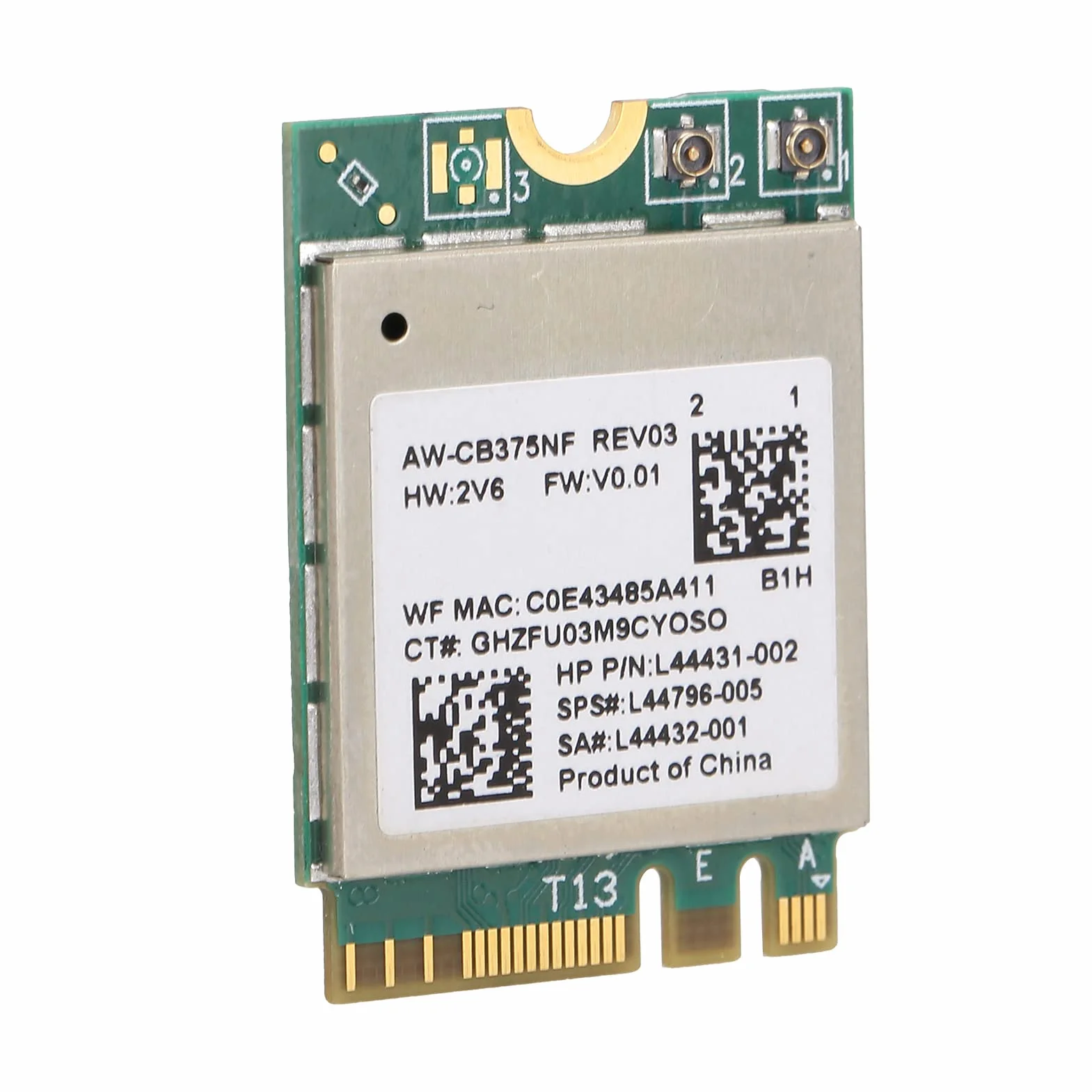Karta Sieci Bezprzewodowej M.2 NGFF RTL8822CE 2.4/5.0GHz Bluetooth 5.0 802.11a/b/g/n/ac