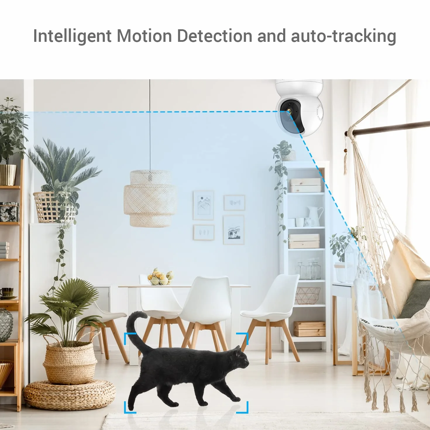 EZVIZ TY2 Wewnętrzna Kamera WiFi 360° 1080P Widzenie Nocne Wykrywanie Ruchu Dwukierunkowy Dźwięk