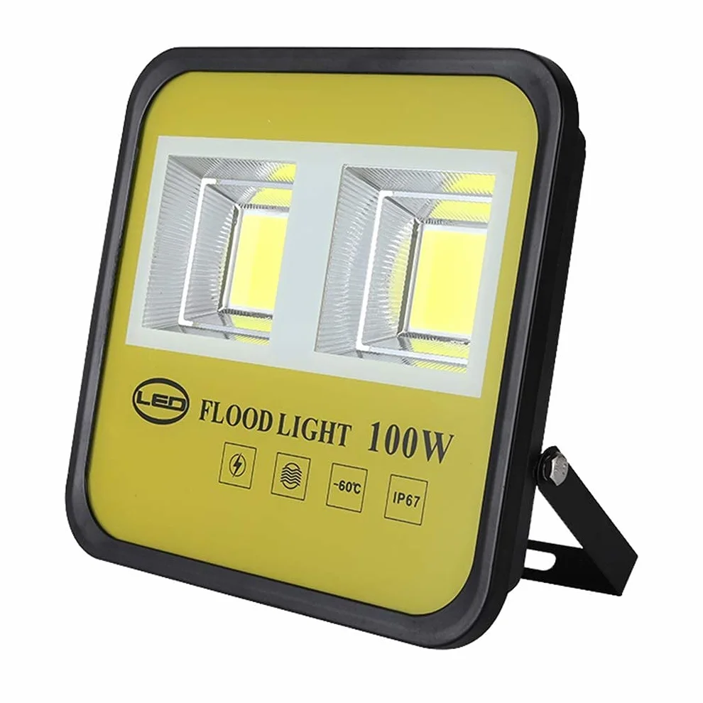 lampy solarne， Reflektory zewnętrzne do domu, reflektory bezpieczeństwa, superjasny reflektor o pełnej mocy, akumulatorowa lampa robocza(100W)