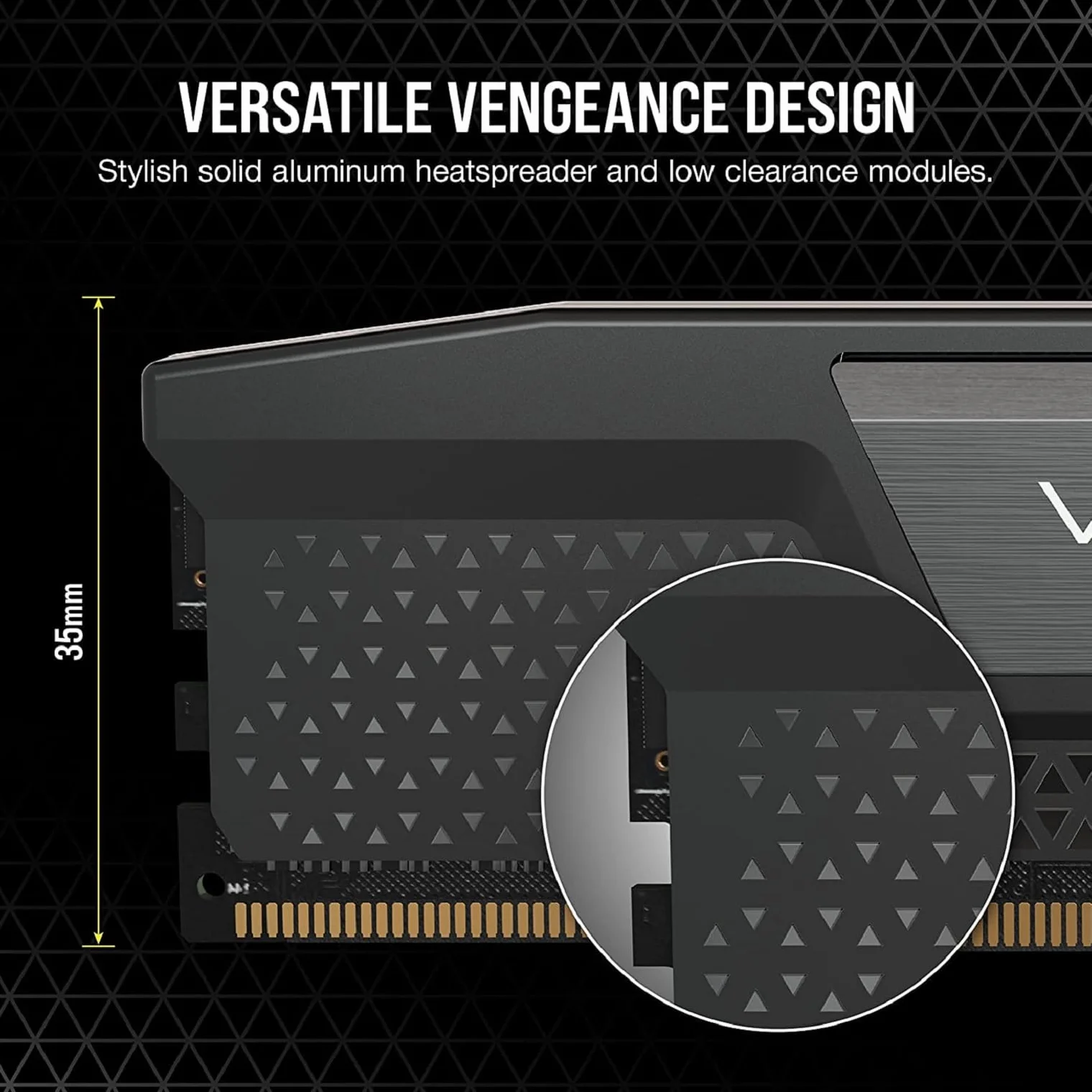 Corsair VENGEANCE DDR5 32GB 6400MHz C32 Pamięć RAM Intel Czarna