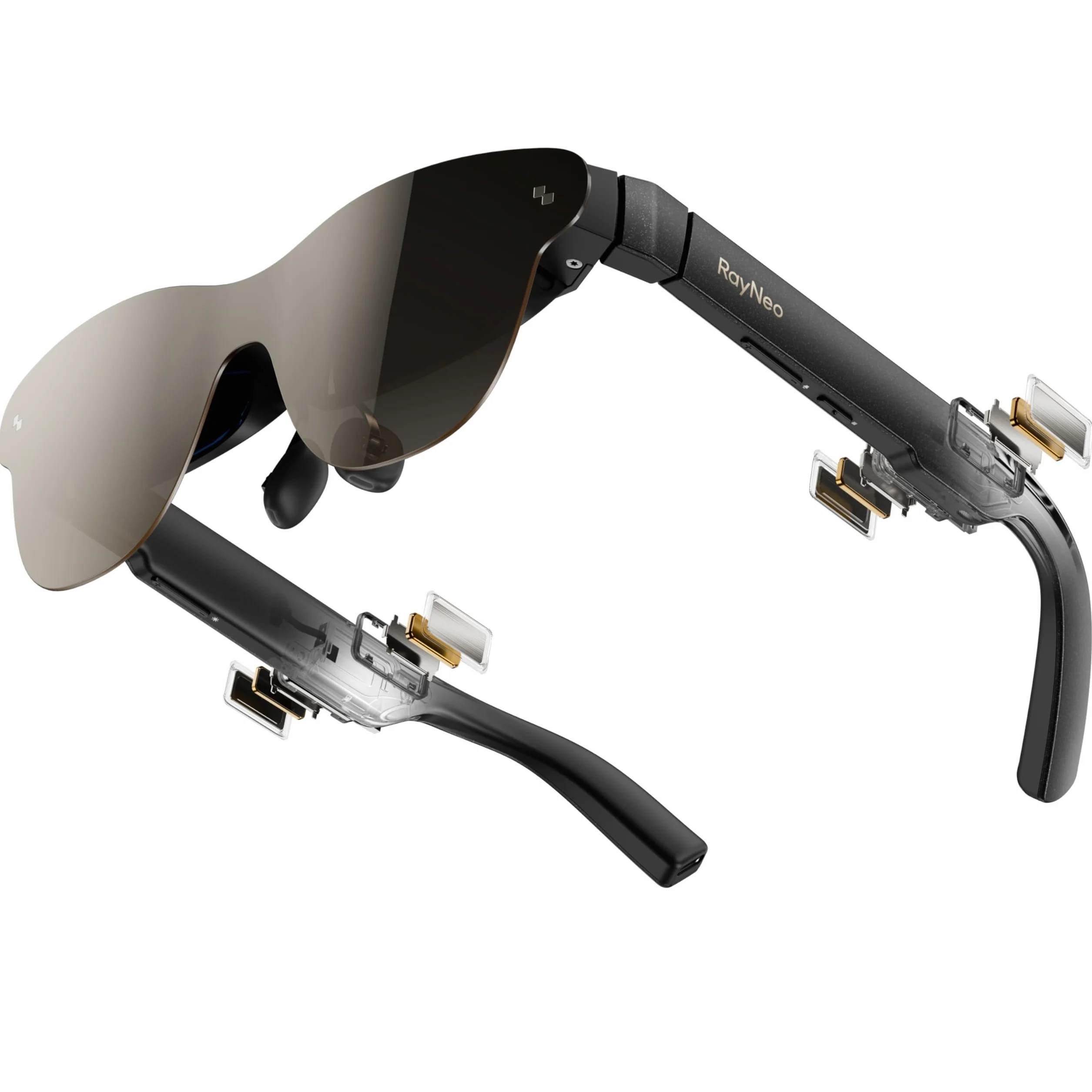 RayNeo Air 3s Pro Okulary AR XR 1200 nitów 120 Hz HueView 2.0 inteligentne okulary do gier