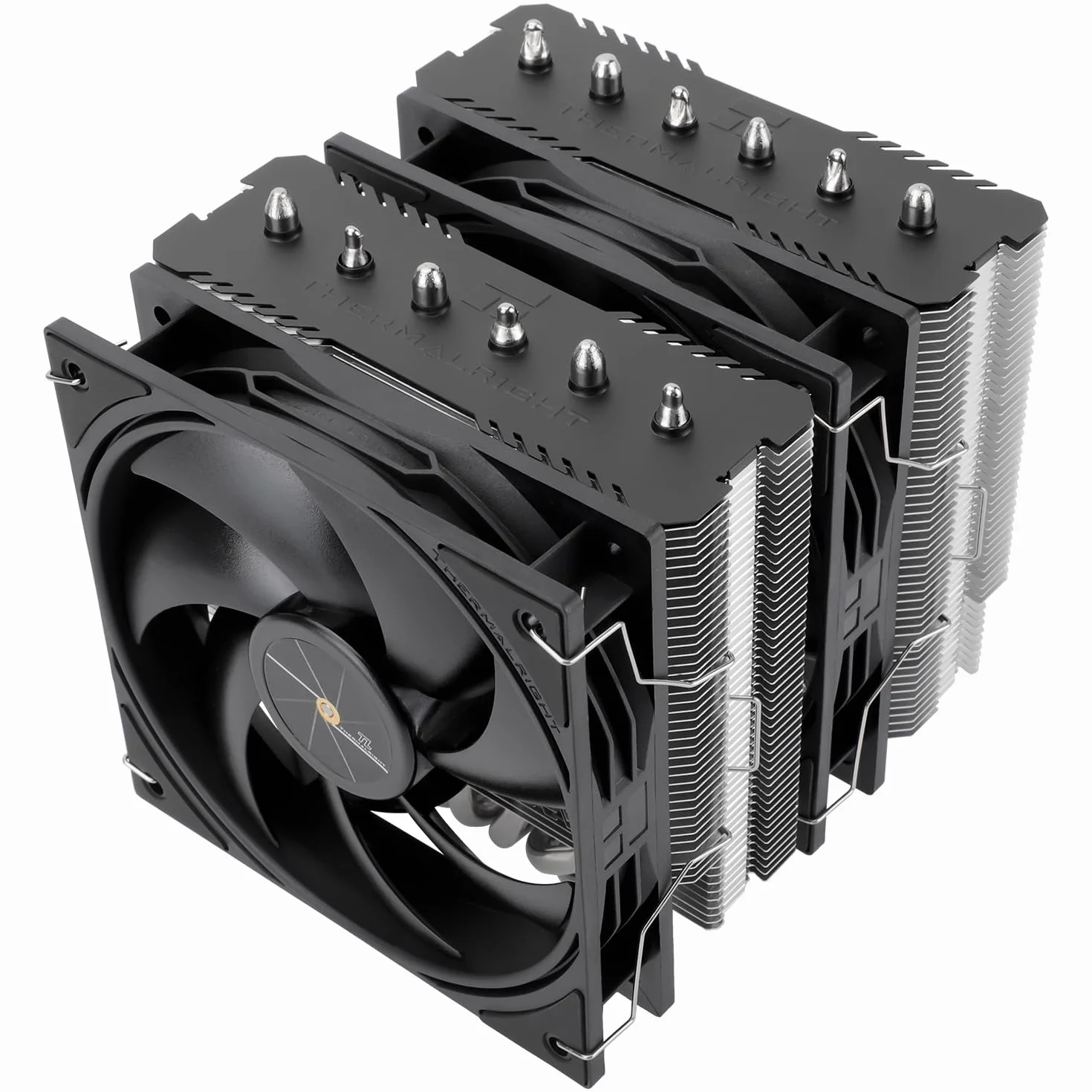 Thermalright Peerless Assassin 120 SE V3 CPU chłodnica powietrza, 6 rur cieplnych, podwójny wentylator TL-P12 PWM, aluminiowa osłona radiatora, do AM4/AM5/Intel LGA1851/1700/1150/1200(PA120SE V3)