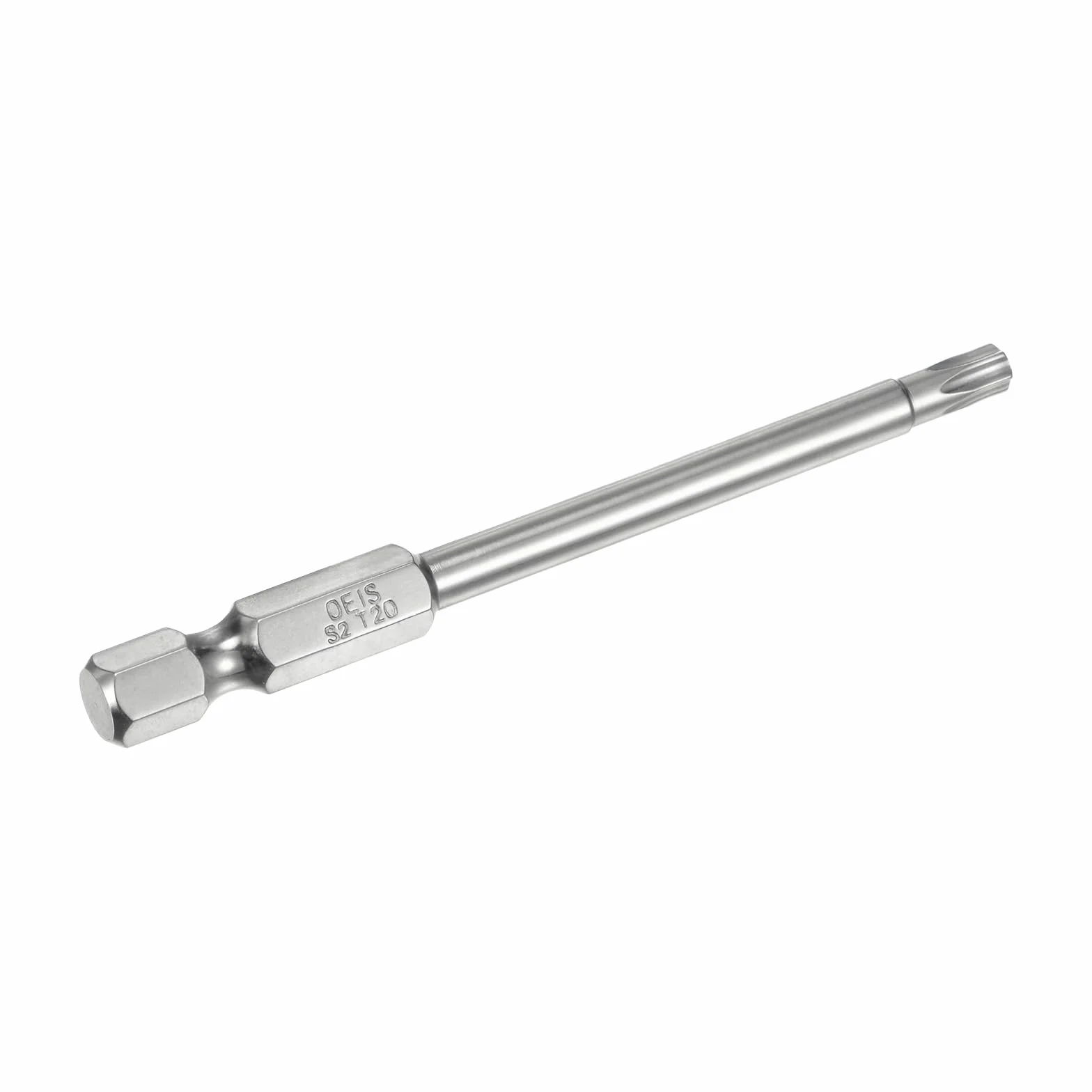 QUARKZMAN T20 Torx zestaw bitów 1/4", trzpień sześciokątny, długość 75 mm, stal S2, magnetyczny zestaw bitów, odporne na manipulacje, wkrętaki, bity gwiazdowe z otworem na śruby, wkrętarkę
