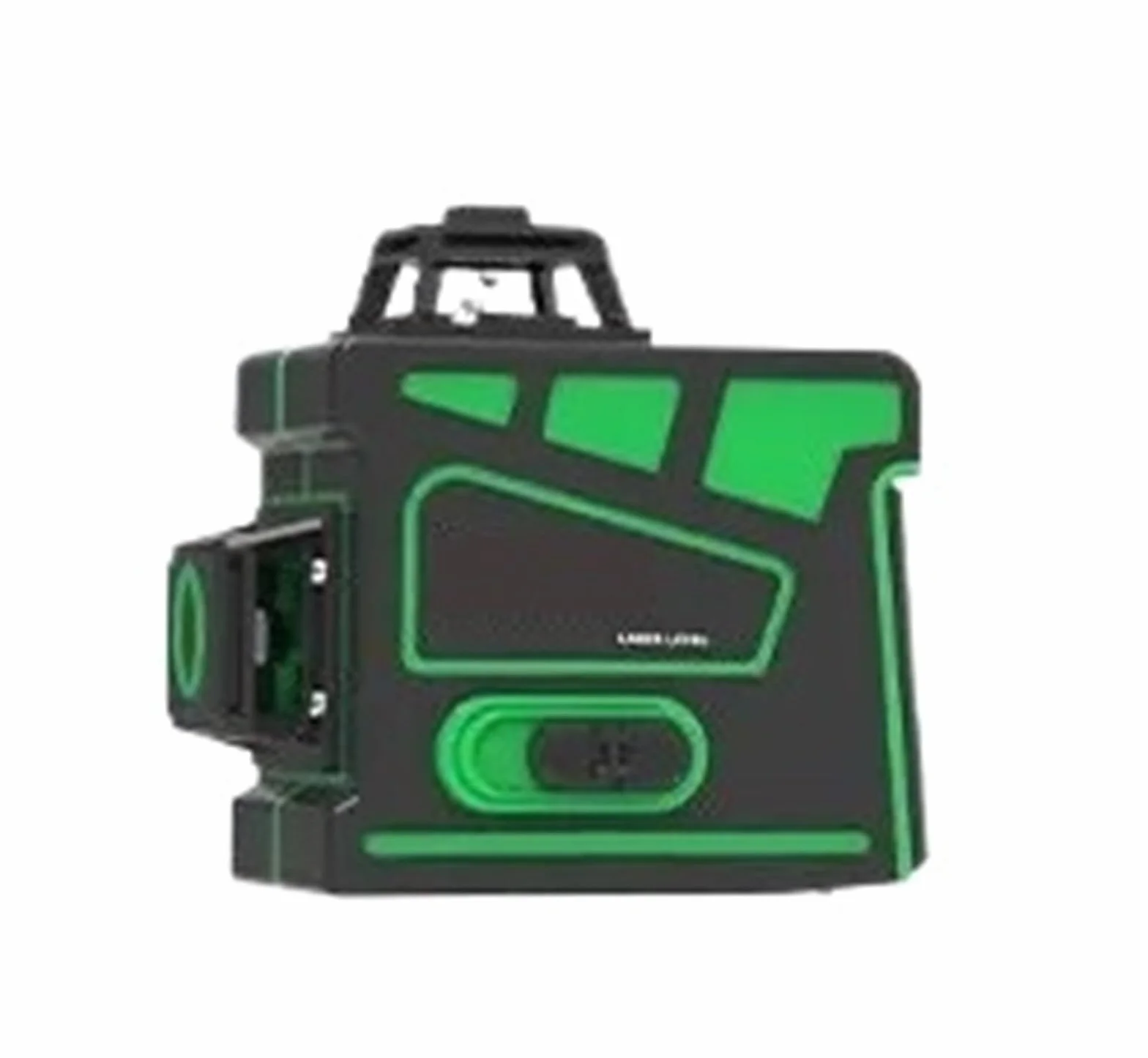 Dalmierz laserowy, Poziomica Laserowa 12 Linii Samopoziomujący 3D 360 Stopni W Poziomie I Pionie Super Mocna Zielona Wiązka Światła