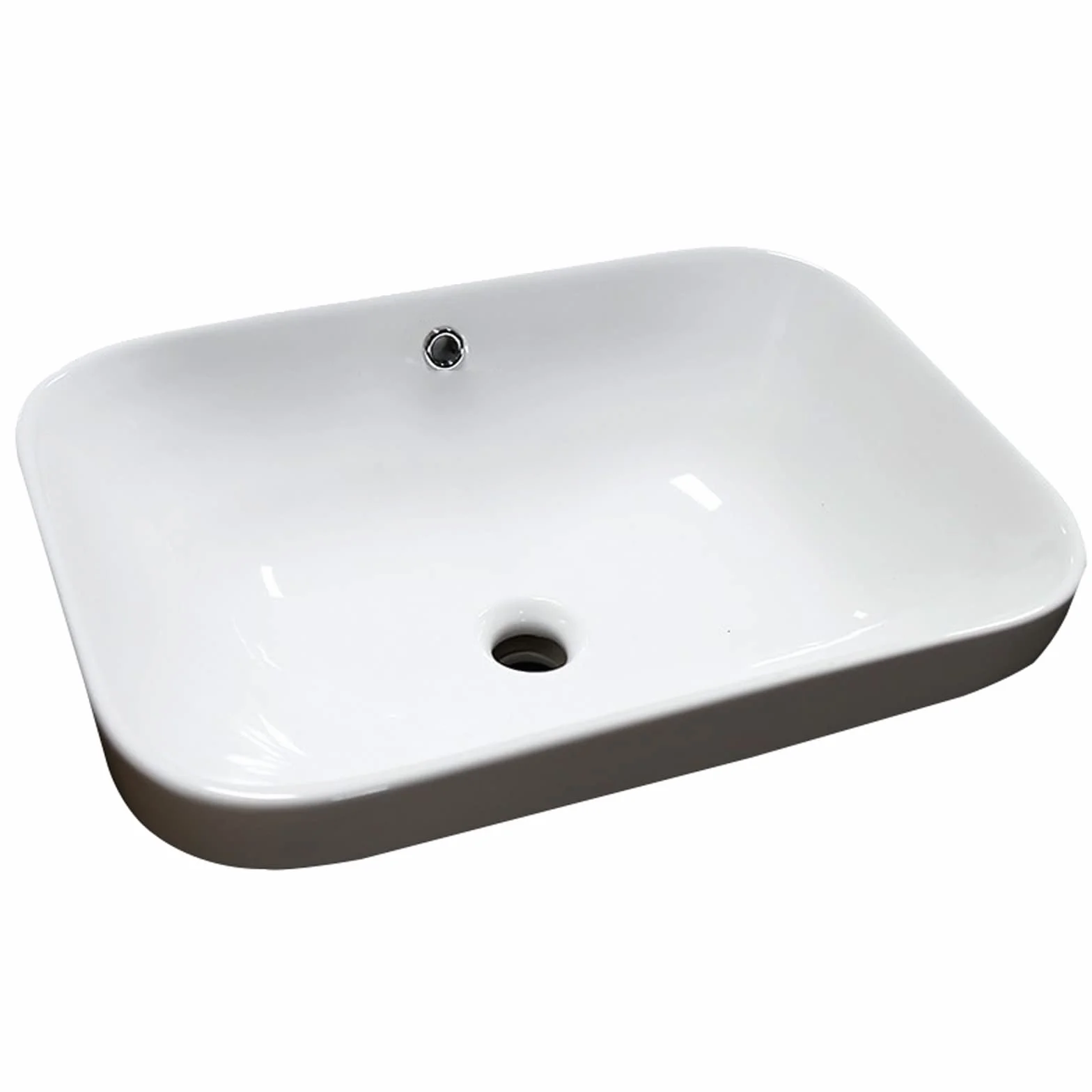 Umywalka łazienkowa nablatowa, nowoczesna, porcelanowa, biała, ceramiczna, nablatowa, umywalka łazienkowa nablatowa, umywalka artystyczna do łazienki, umywalka nablatowa, 22" x 15,7"