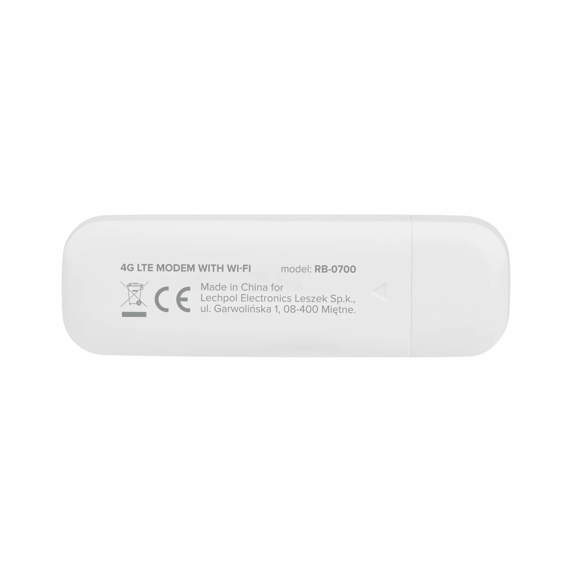 Rebel Electro Modem LTE 4G USB WiFi Router RB-0700