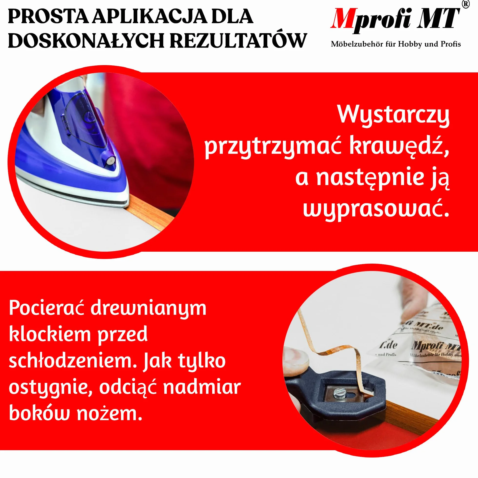 Mprofi MT® (5m rolka) Obrzeża Meblowe-Obrzeża Fornirowane z Naniesionym Klejem Topliwym-Obrzeża Naturalne-Obrzeża z Drewna Naturalnego-Krawędź Wspornika do Deski Półki-Deska Meblowa-Dąb 22mm