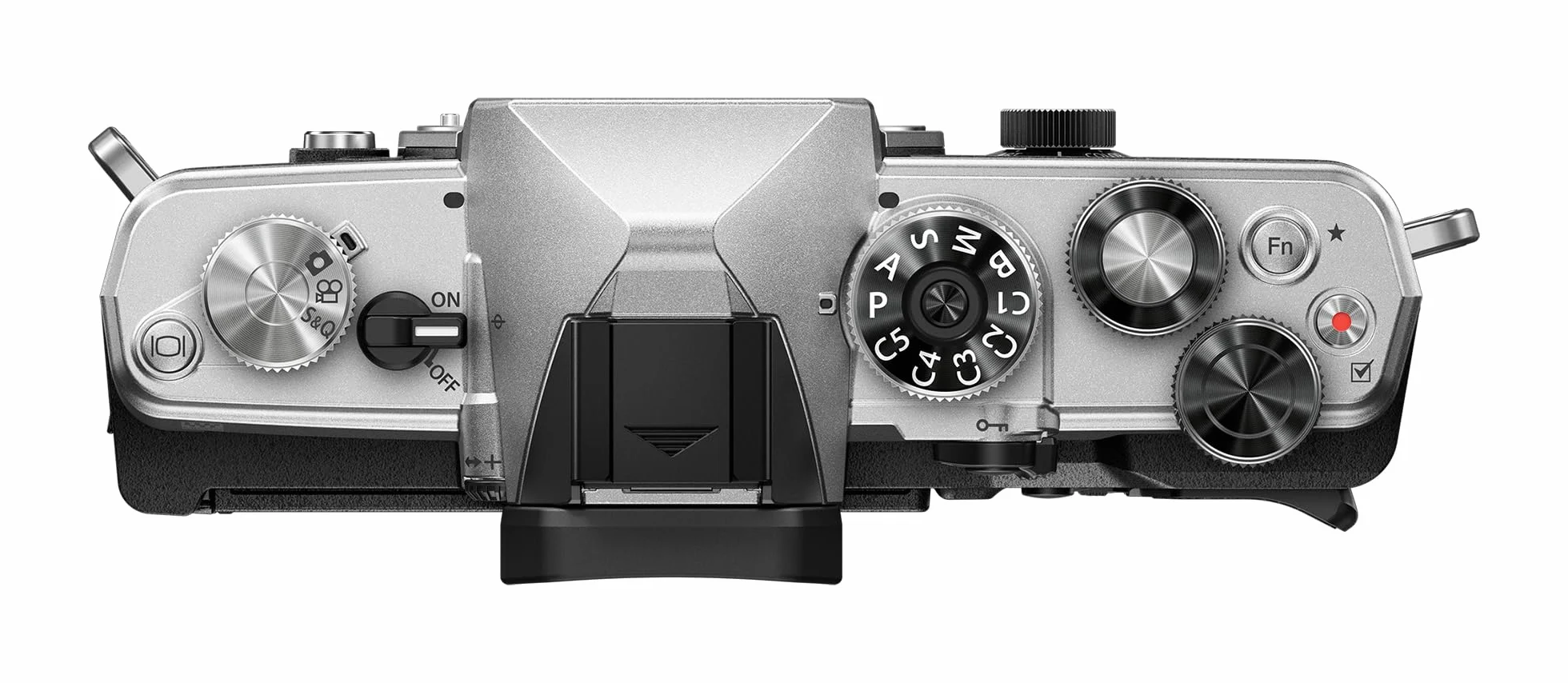 OM SYSTEM OM-3 Aparat systemowy Mikro Cztery Trzecie, 20-megapikselowa matryca warstwowa BSI, 5-osiowa stabilizacja obrazu, srebrny