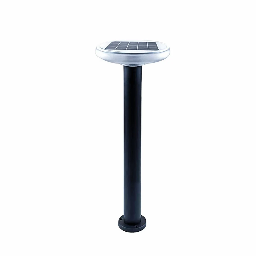 Solarna lampa solarna LED 7 W z czujnikiem zmierzchu, oświetlenie ścieżki, 3 temperatury barwowe, aluminiowa lampa solarna IP65, odporna na warunki atmosferyczne, na taras, trawnik, na zewnątrz, 560 lm, 78 cm